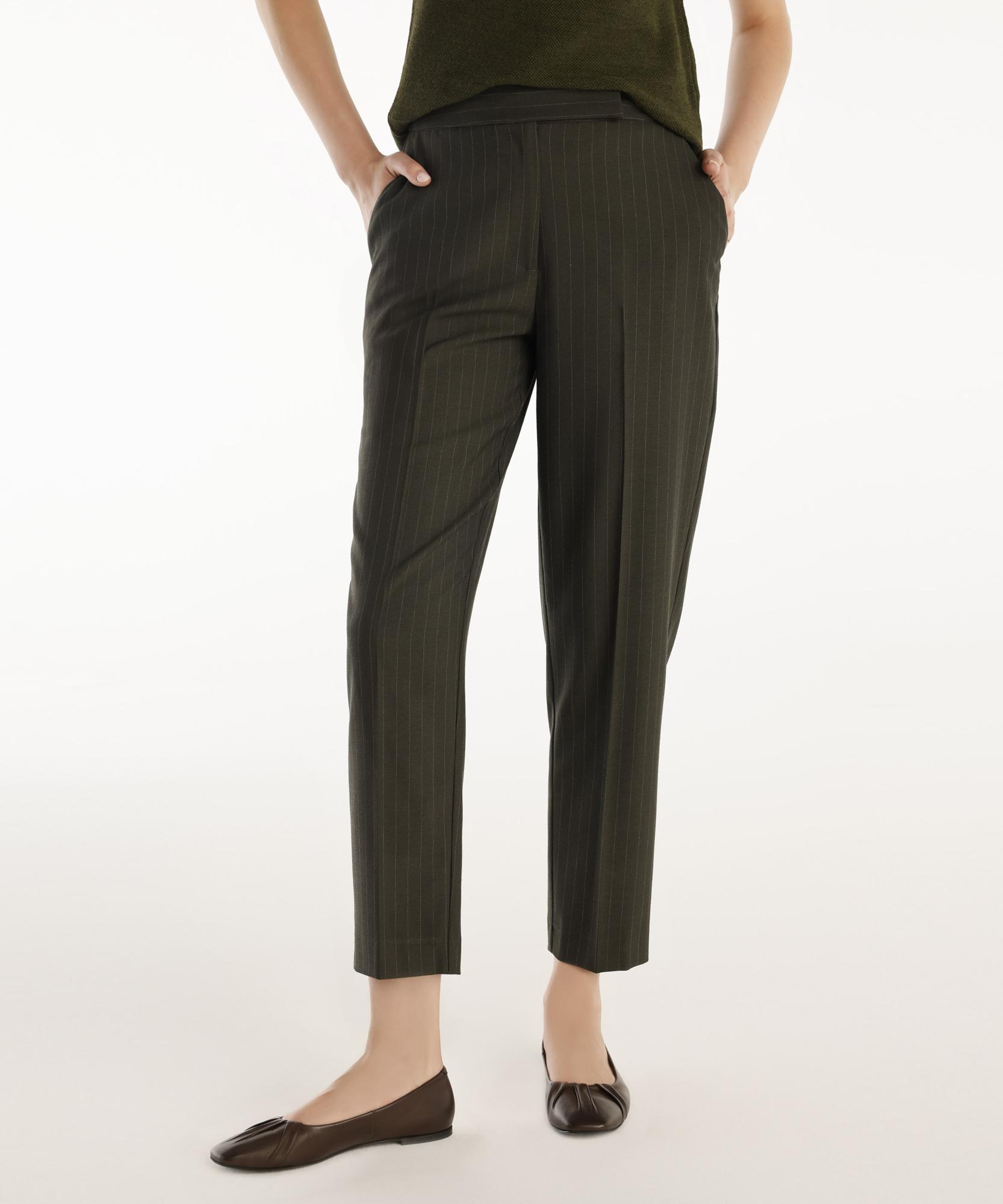 YARGICI Ütü Çizgili Pantolon