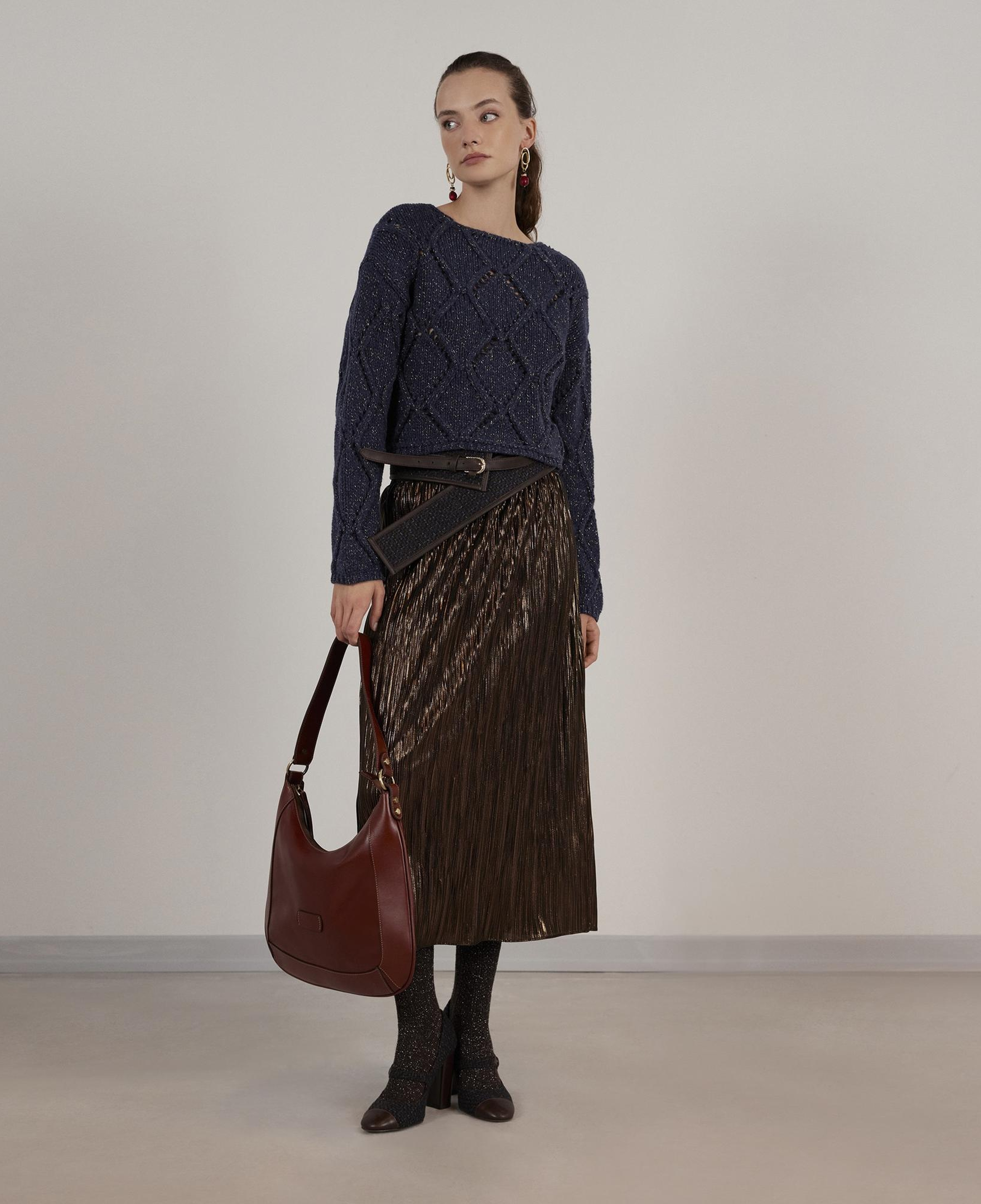 YARGICI Uzun Kollu Bisiklet Yakalı Triko