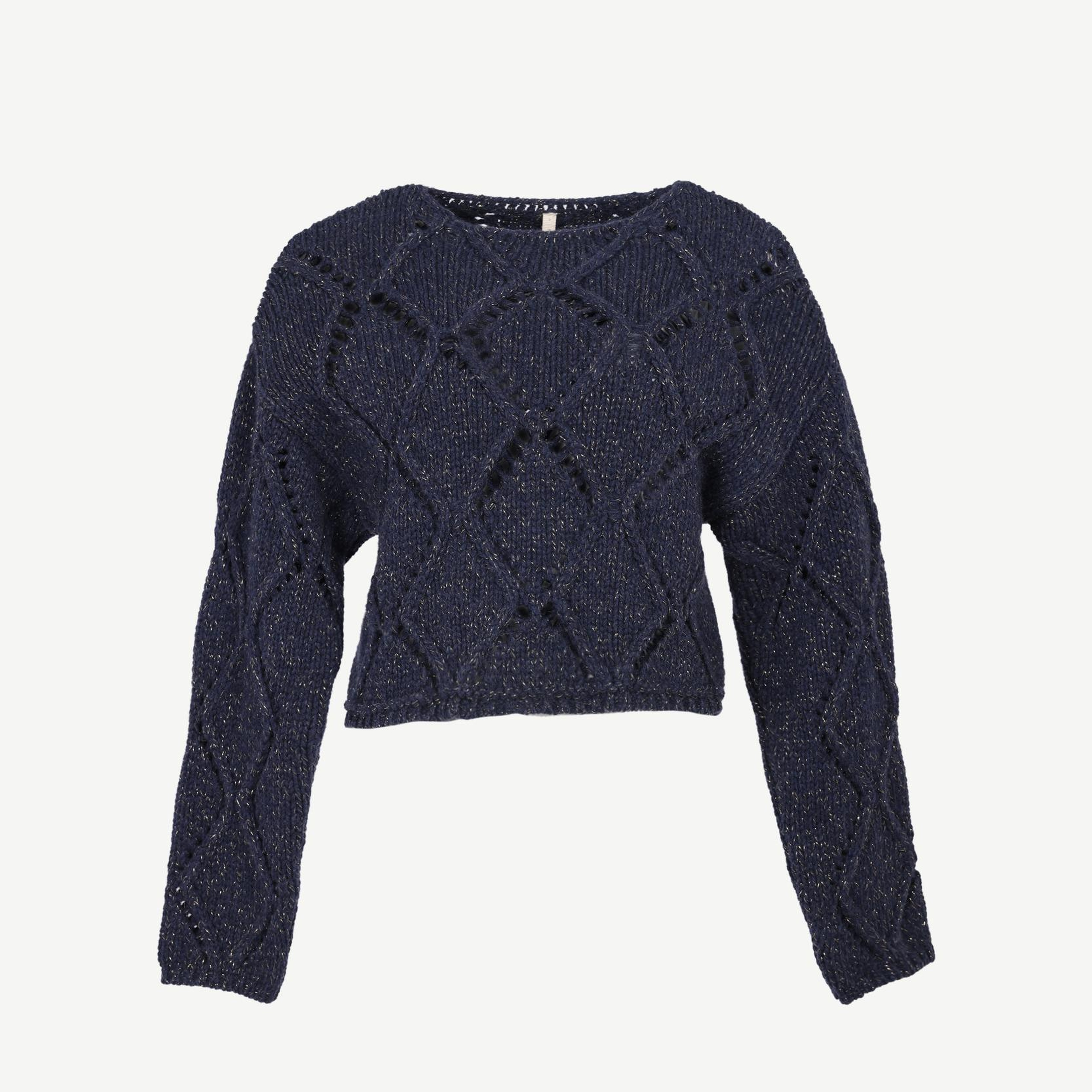 YARGICI Uzun Kollu Bisiklet Yakalı Triko