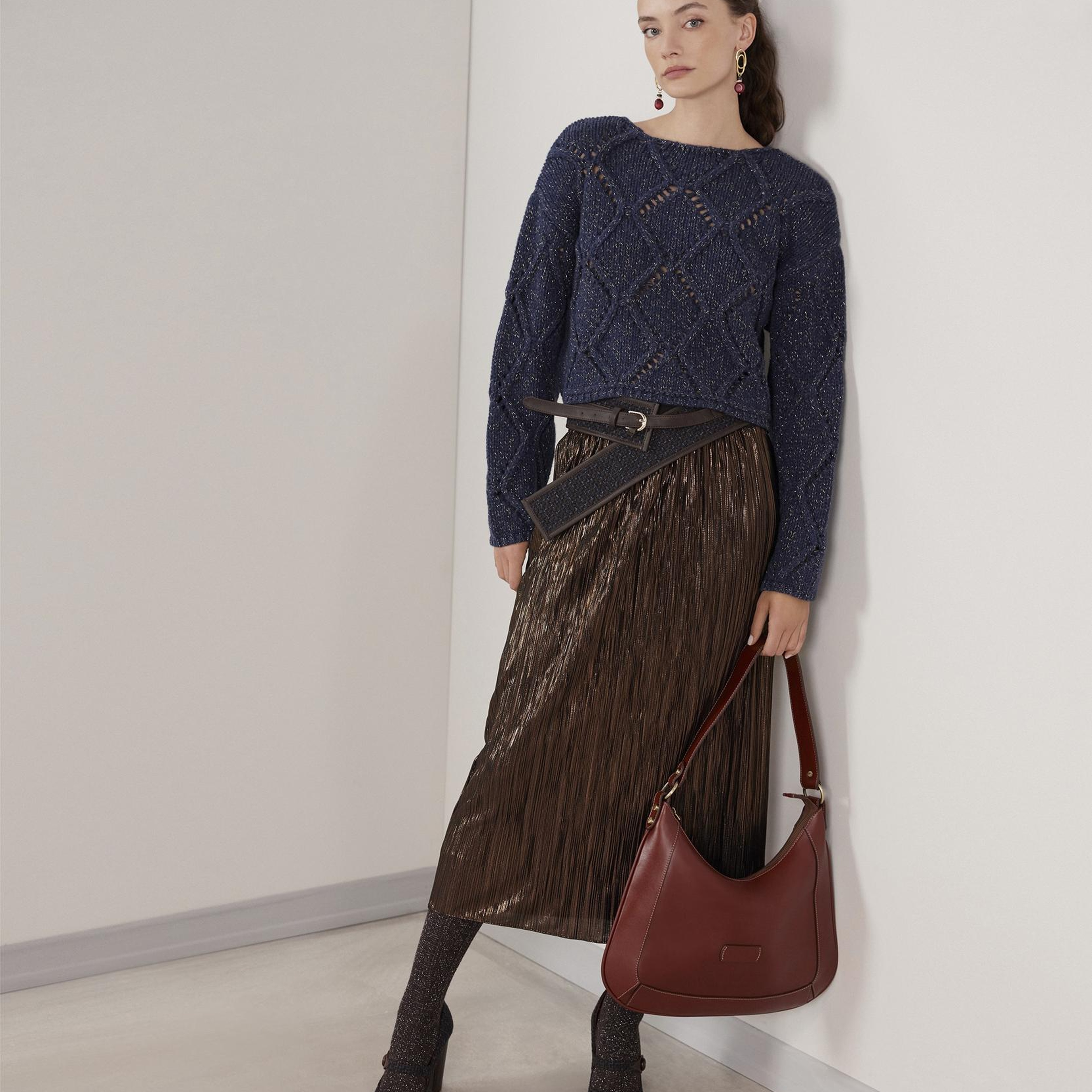 YARGICI Uzun Kollu Bisiklet Yakalı Triko