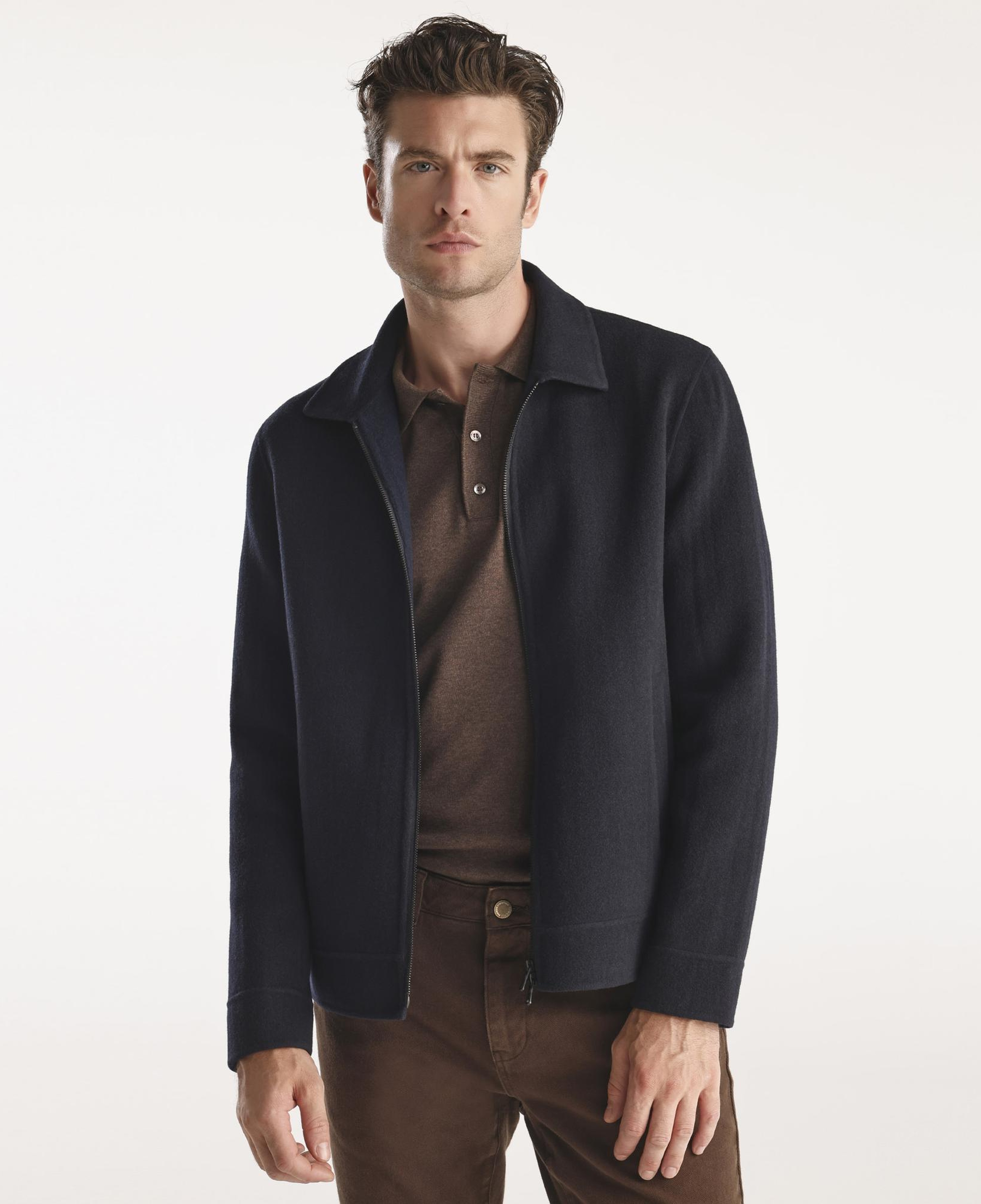 YARGICI Fermuarlı Erkek Mont