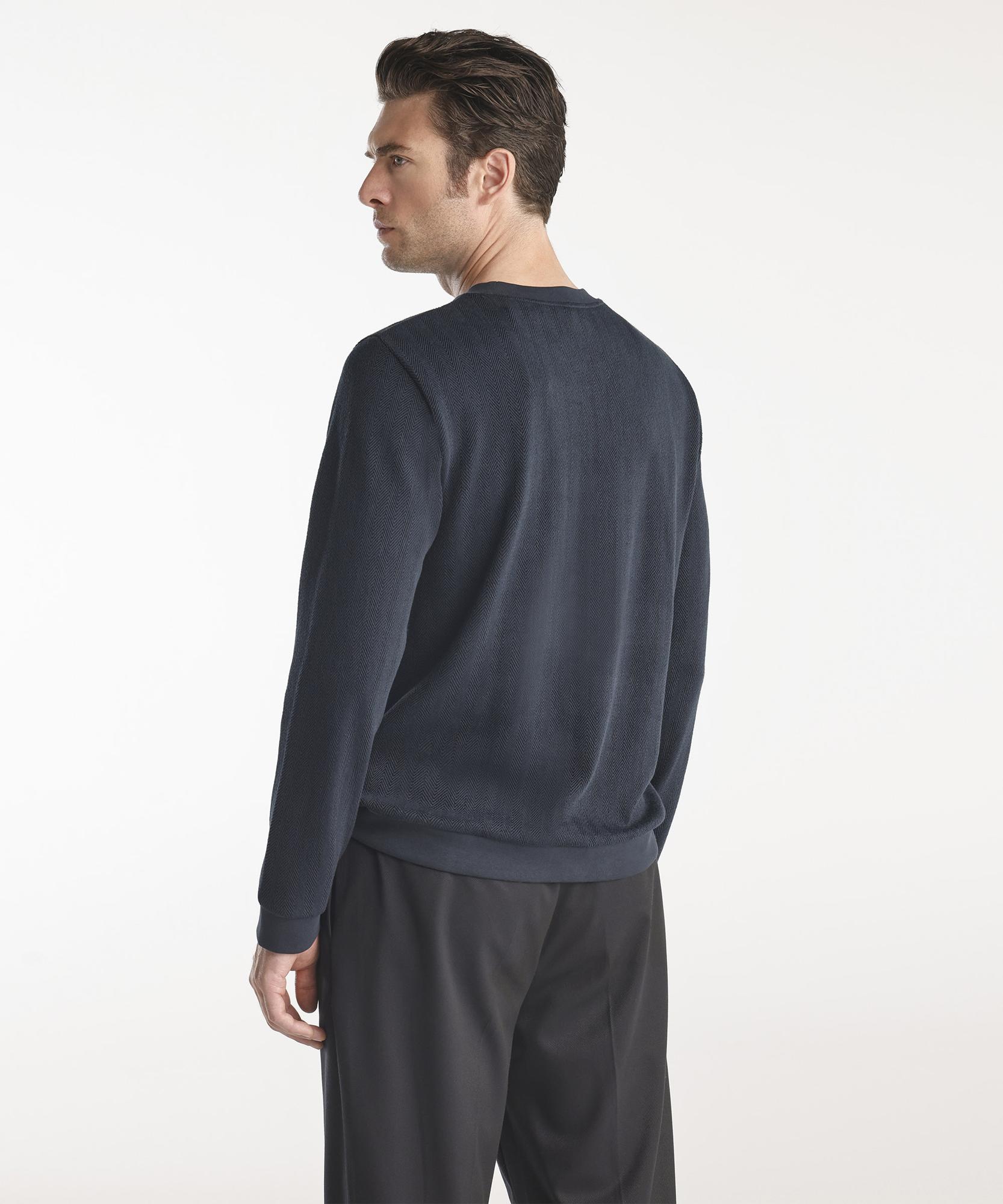 YARGICI Bisiklet Yaka Uzun Kollu Sweatshirt