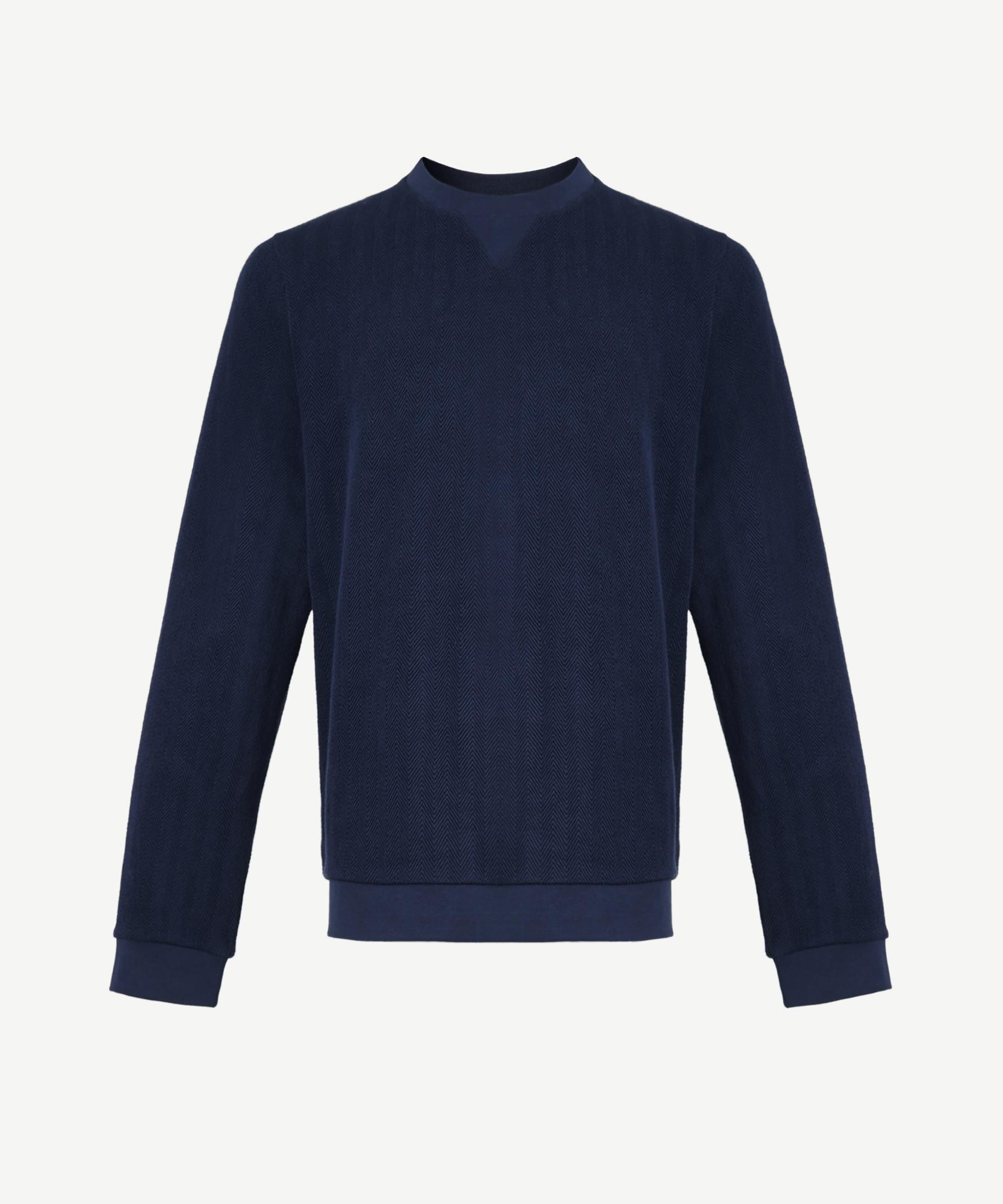 YARGICI Bisiklet Yaka Uzun Kollu Sweatshirt