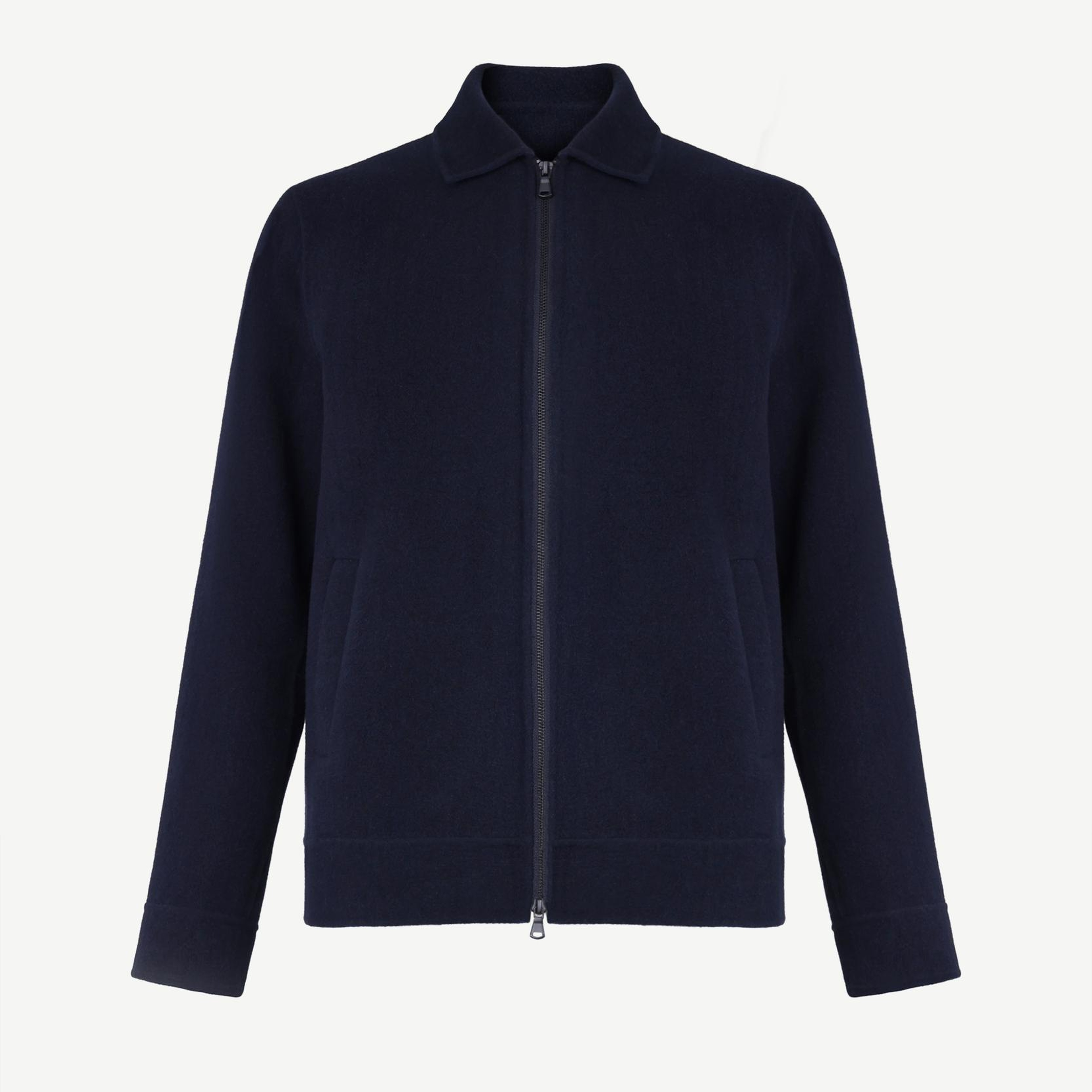 YARGICI Fermuarlı Erkek Mont