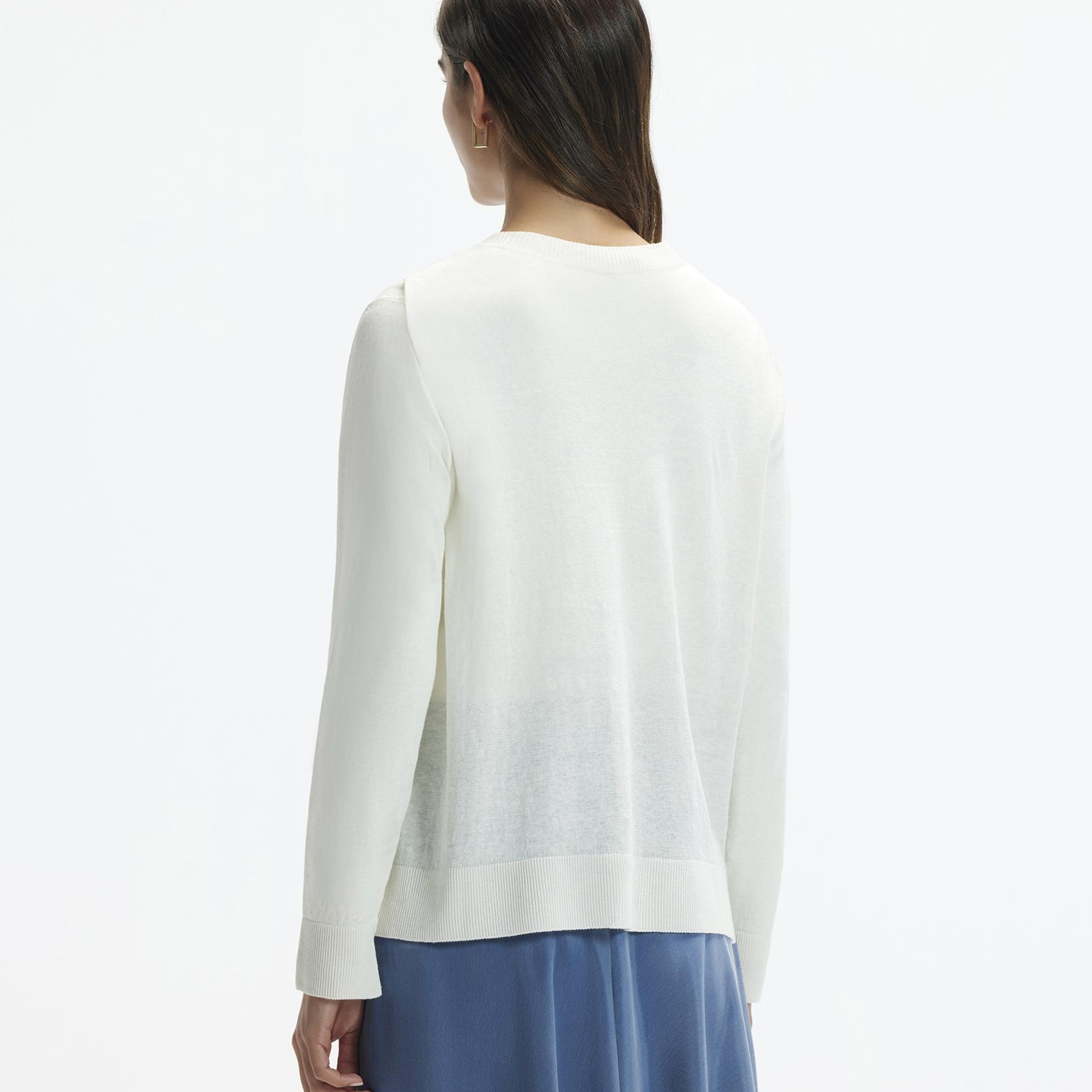 YARGICI V Yaka Triko Hırka