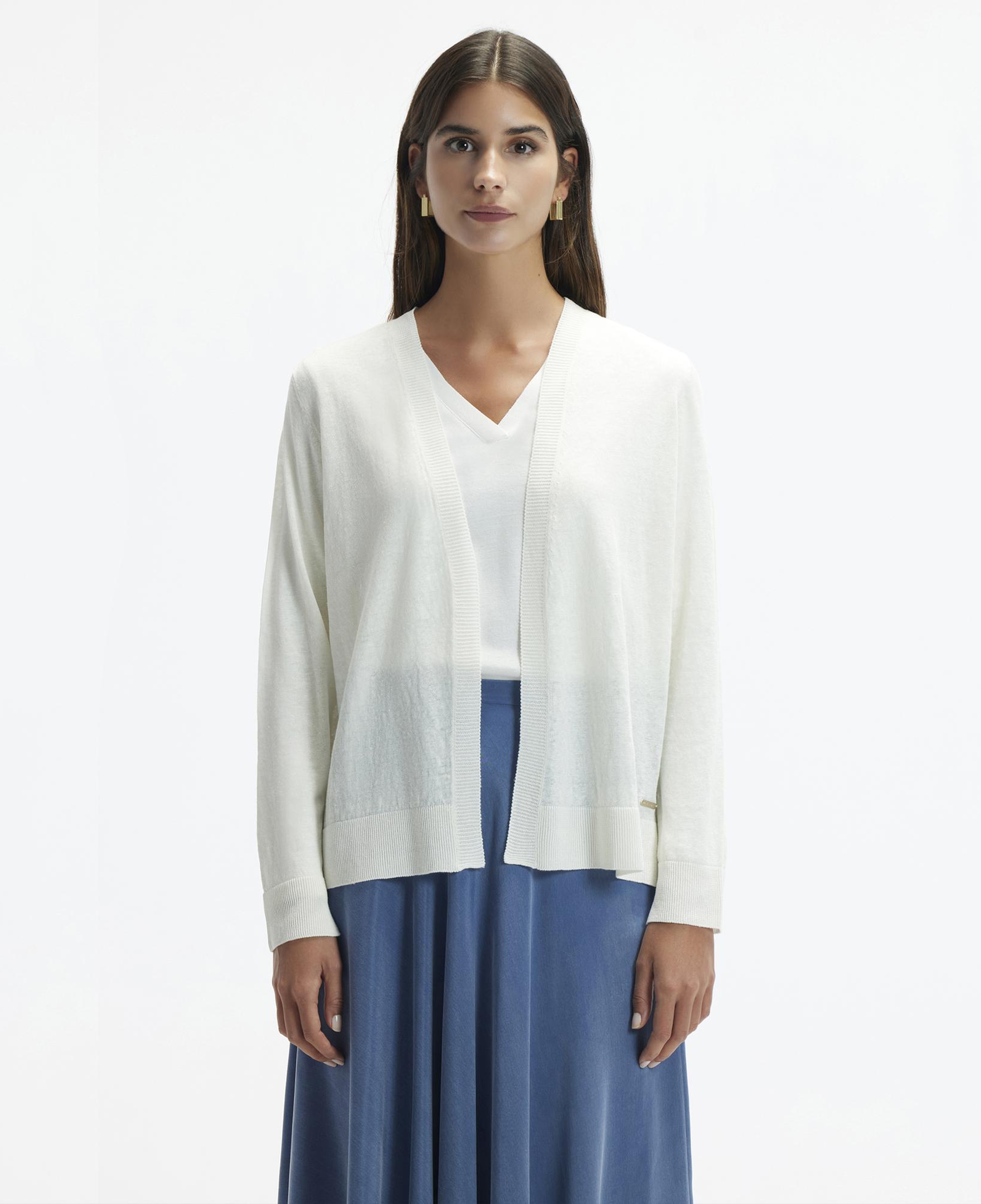 YARGICI V Yaka Triko Hırka