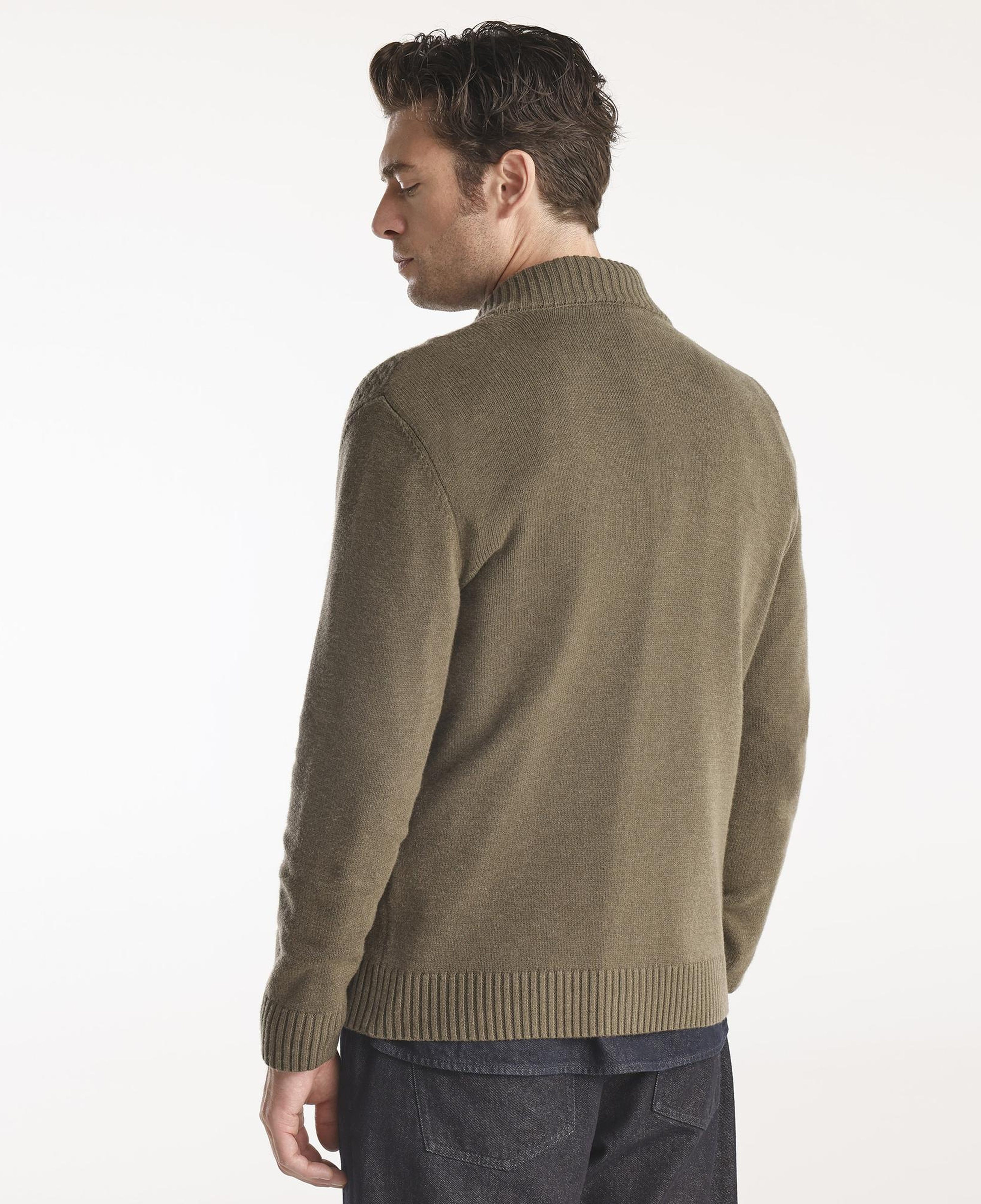 YARGICI Fermuarlı Triko Hırka