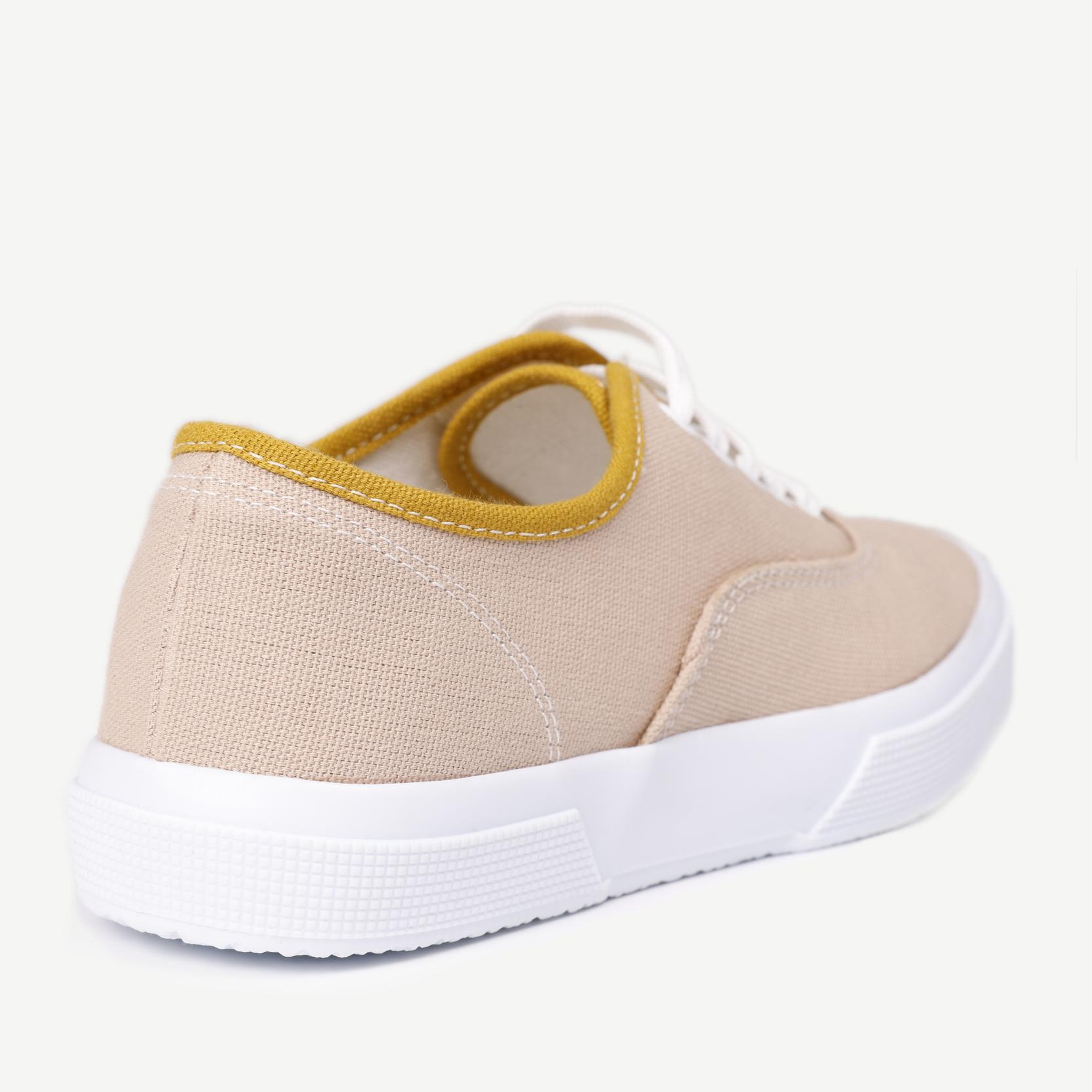 YARGICI Düz Renk Kumaş Sneaker