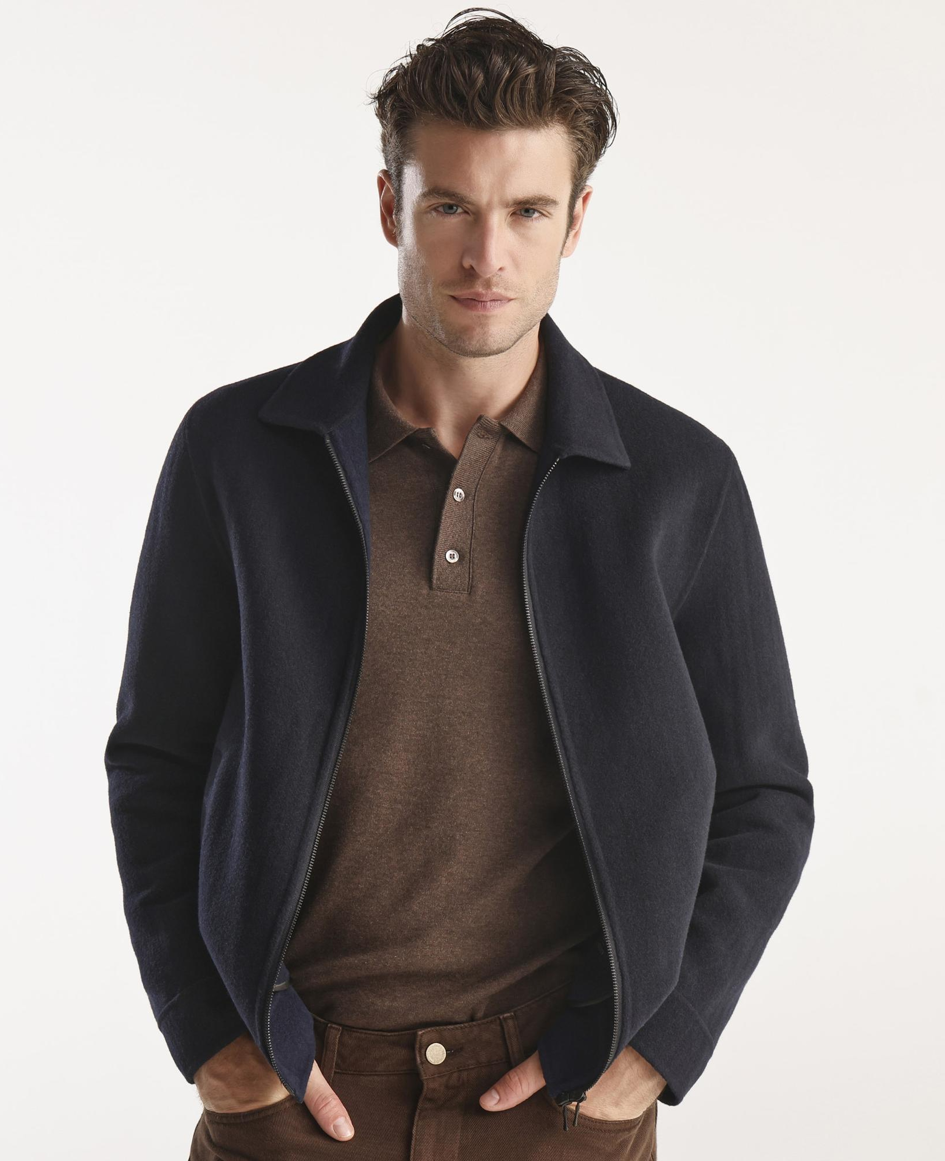 YARGICI Fermuarlı Erkek Mont