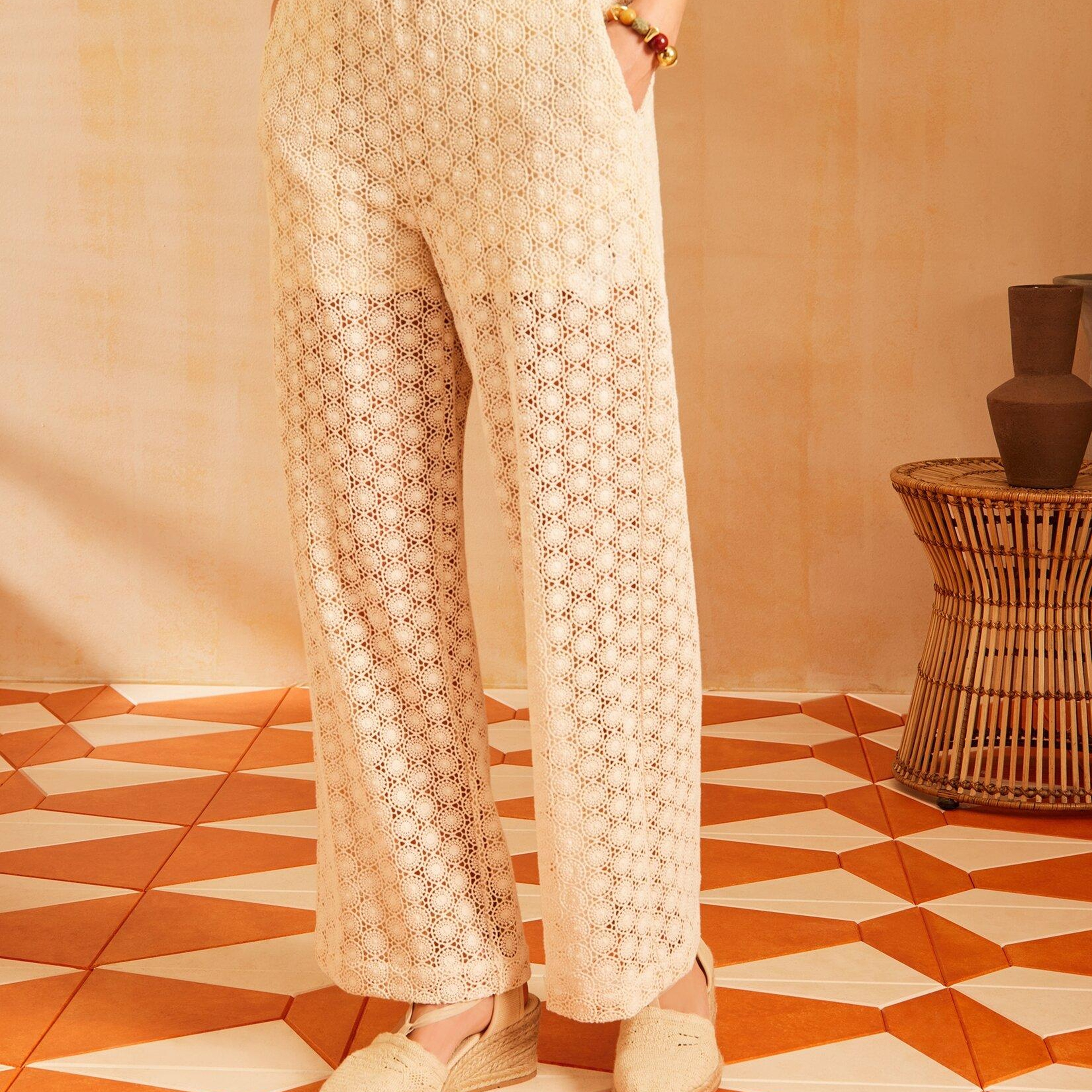 YARGICI Lastik Detaylı Pantolon