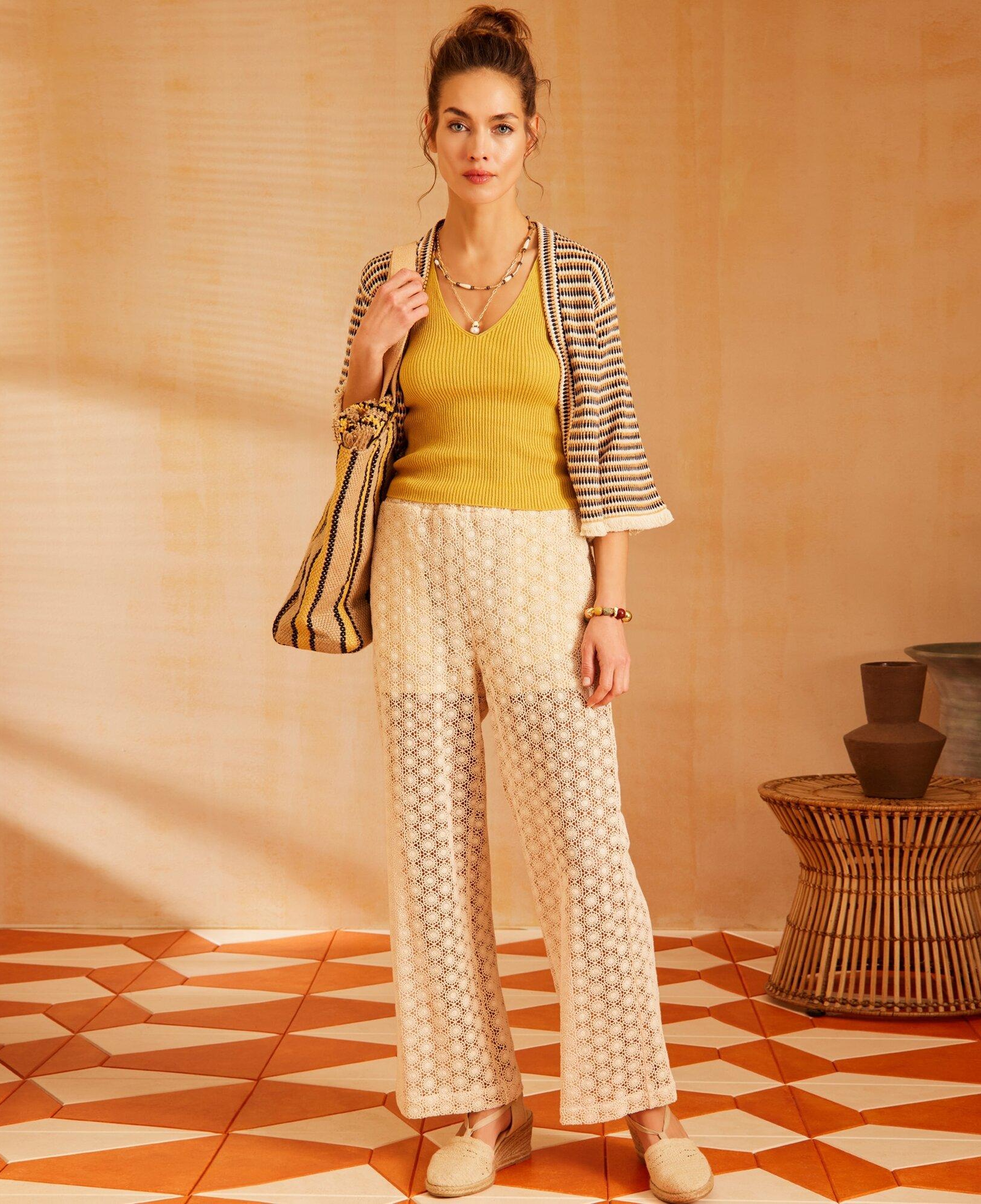 YARGICI Lastik Detaylı Pantolon