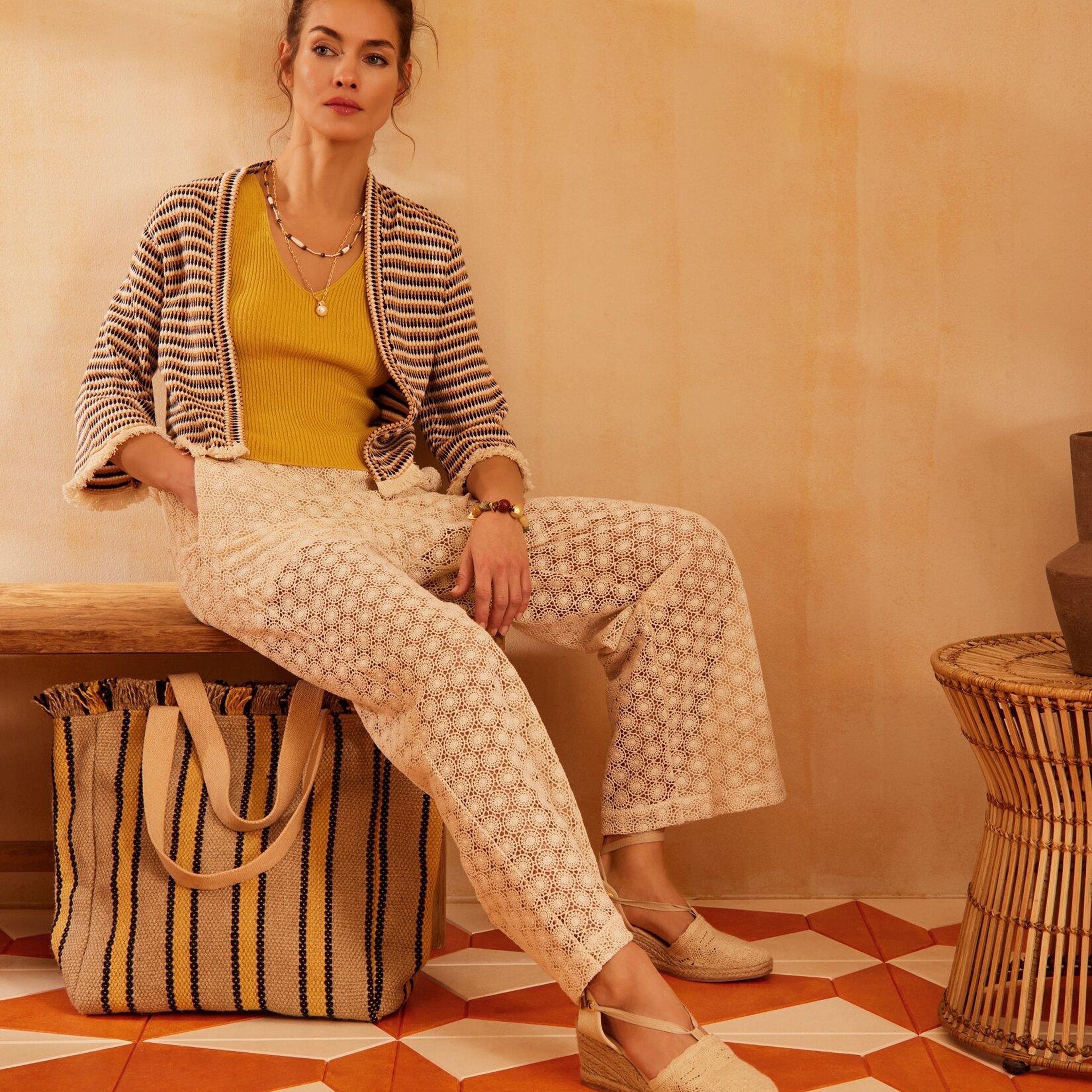 YARGICI Lastik Detaylı Pantolon