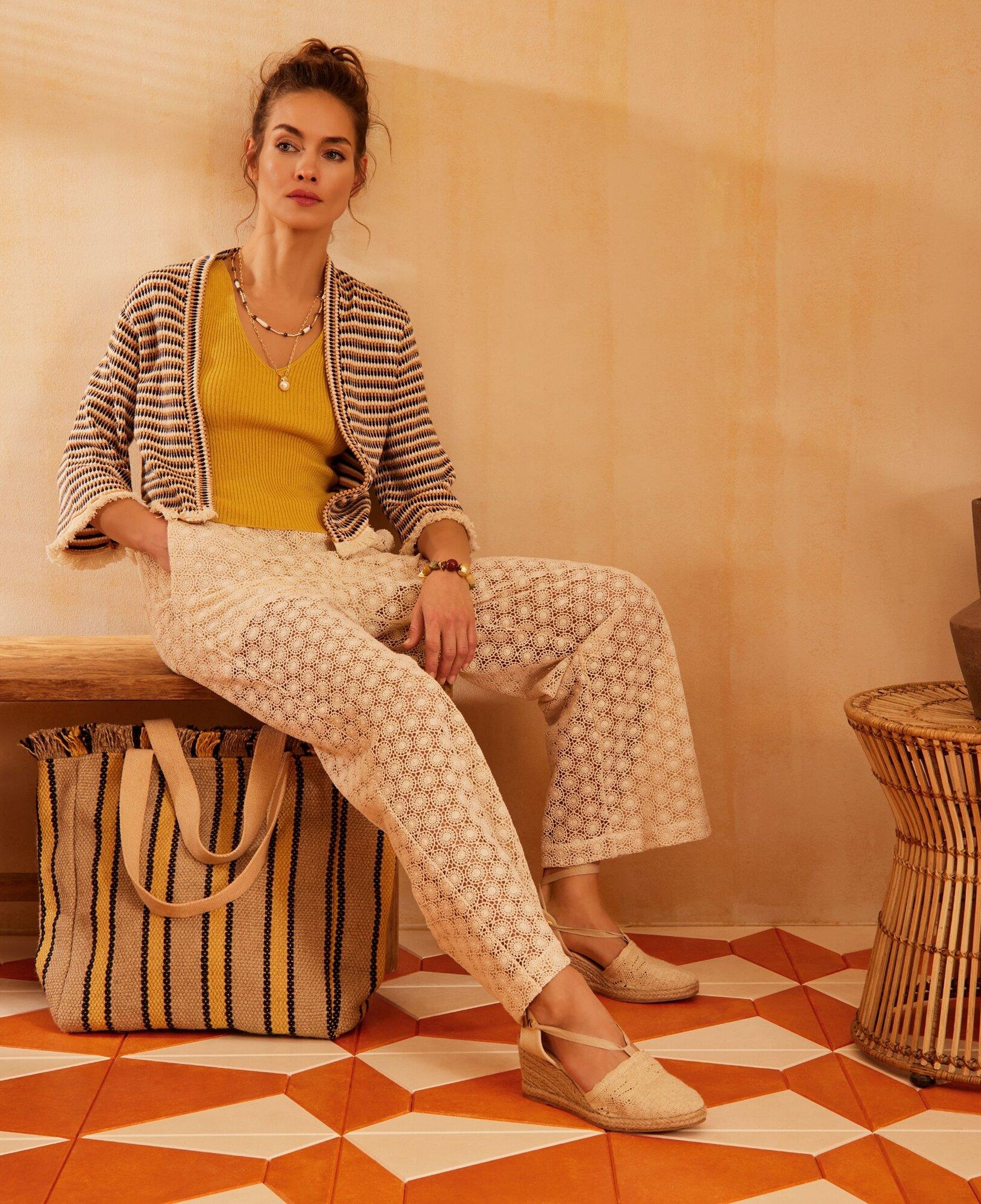 YARGICI Lastik Detaylı Pantolon