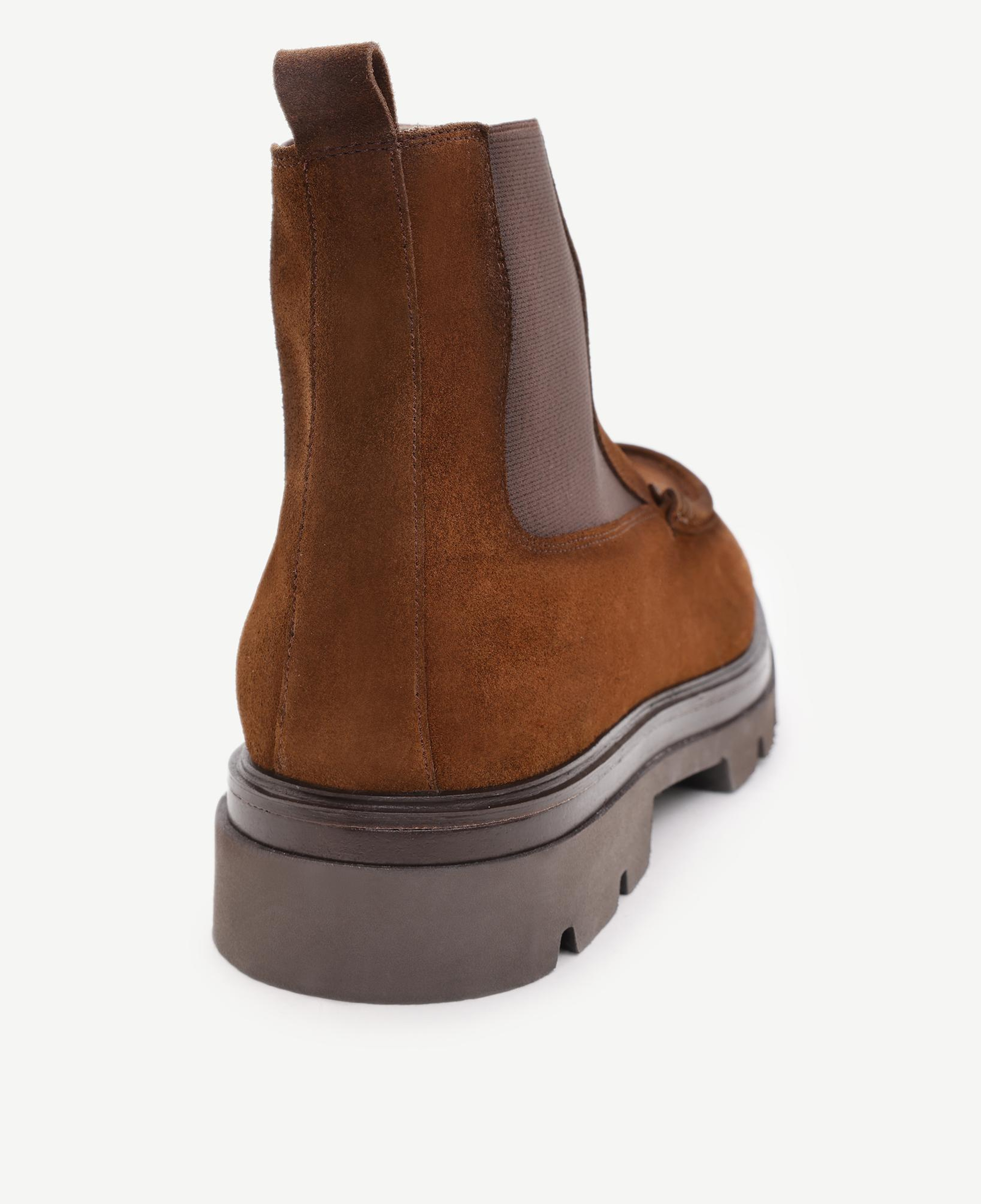 YARGICI Retro Görünümlü Lastikli Deri Bot