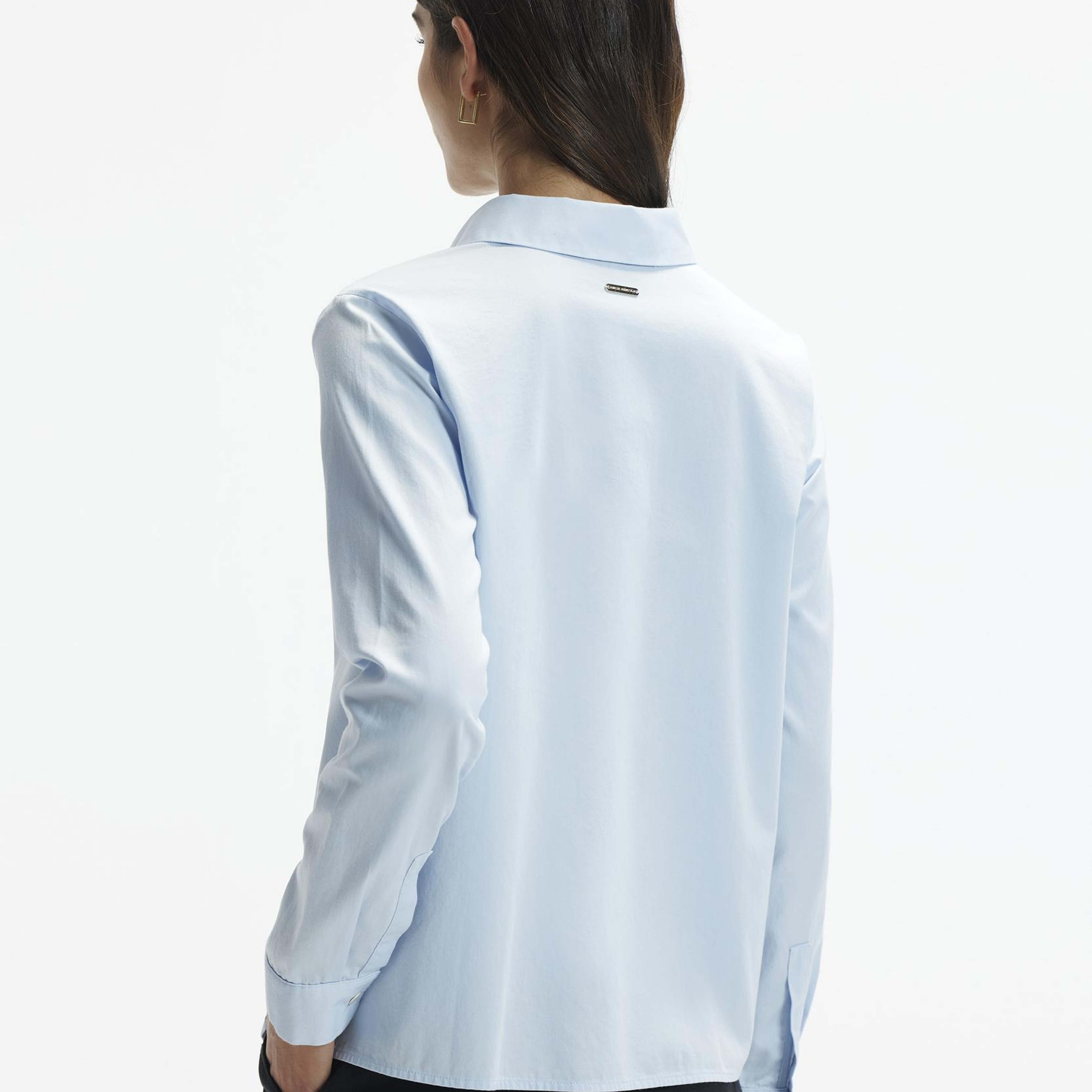 YARGICI Uzun Kollu Düz Kesim Gömlek