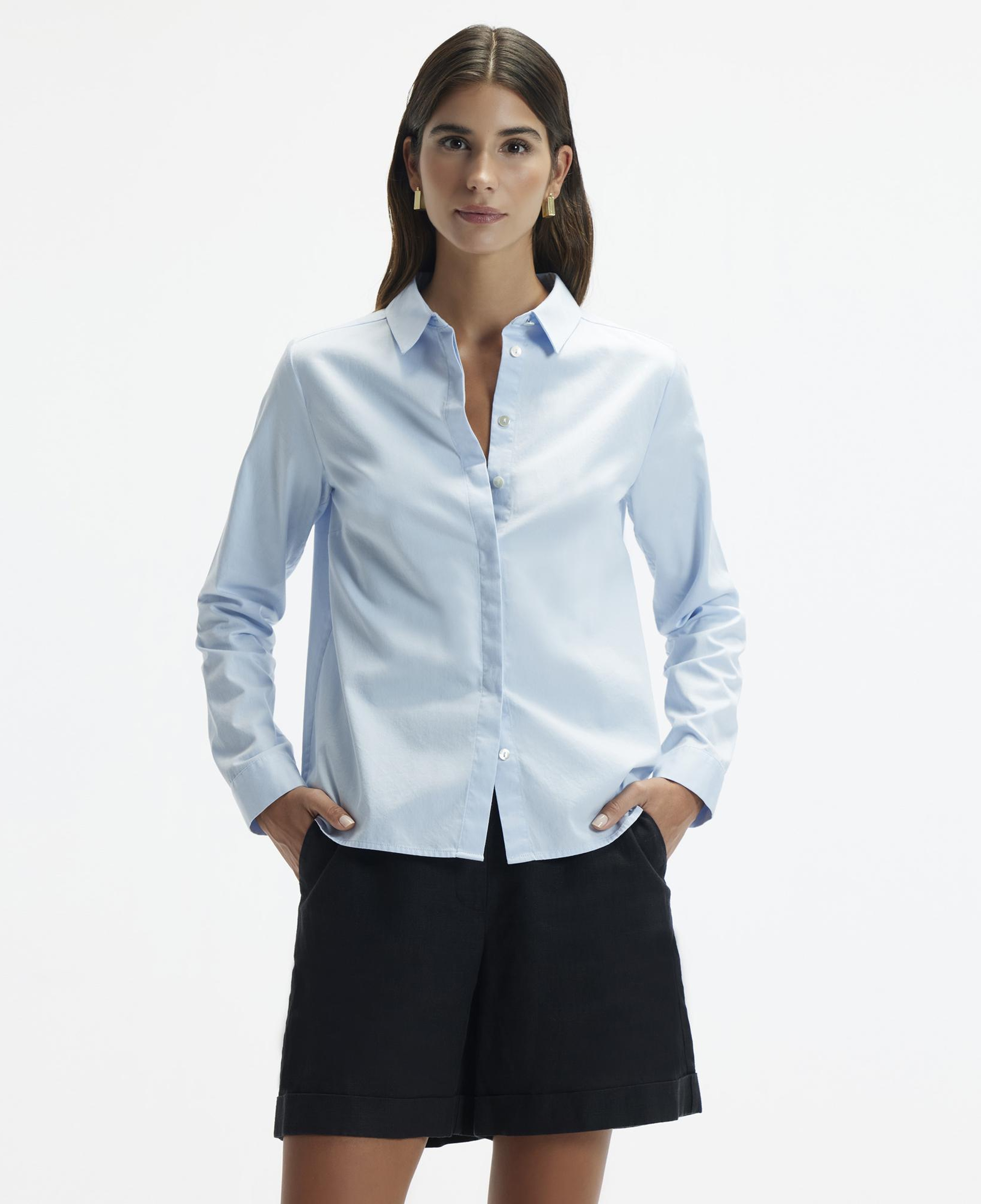 YARGICI Uzun Kollu Düz Kesim Gömlek