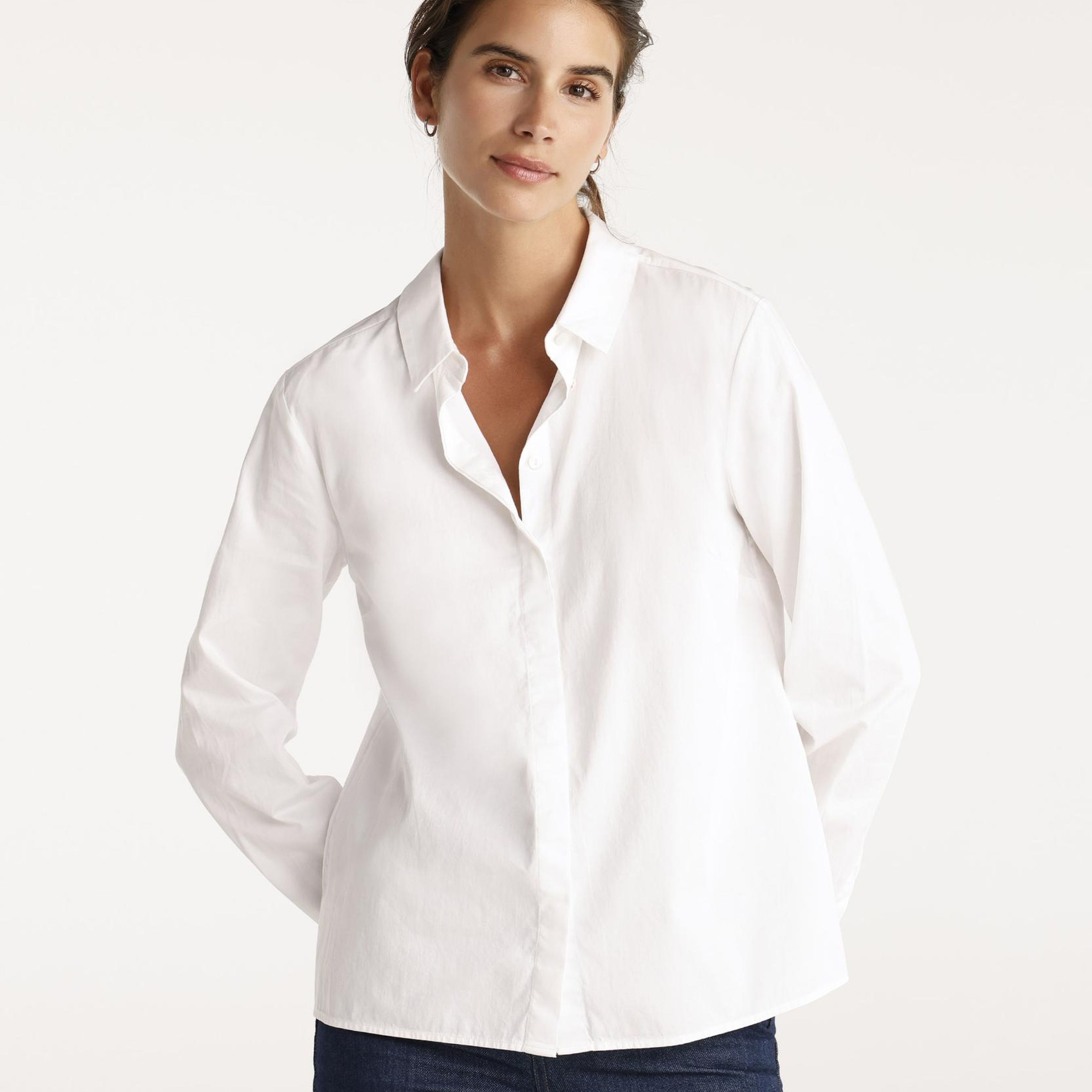 YARGICI Uzun Kollu Düz Kesim Gömlek