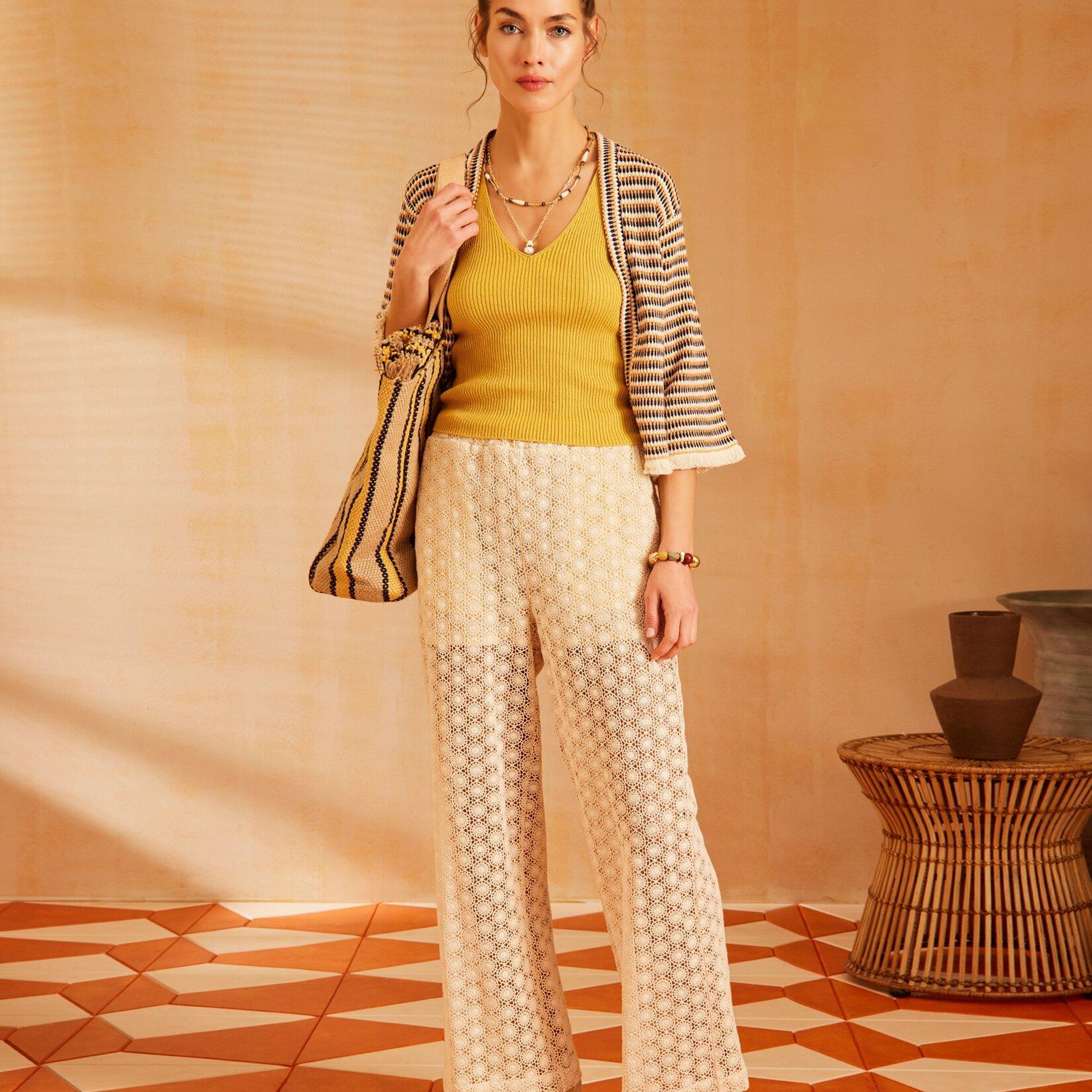 YARGICI Lastik Detaylı Pantolon