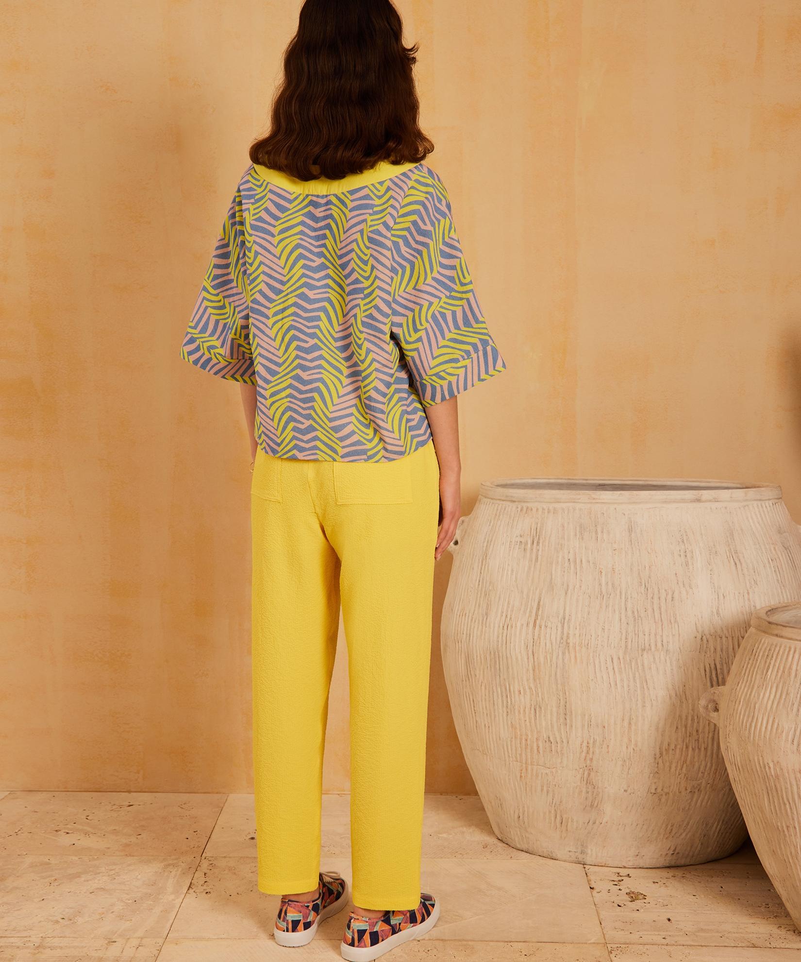 YARGICI Lastik Detaylı Pantolon