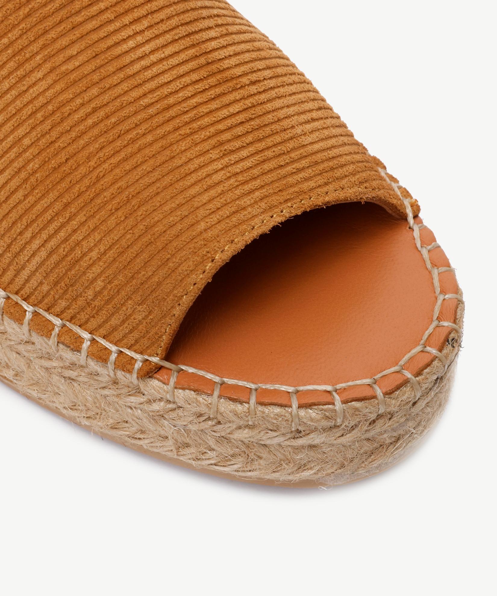 YARGICI Deri  Espadril Terlik