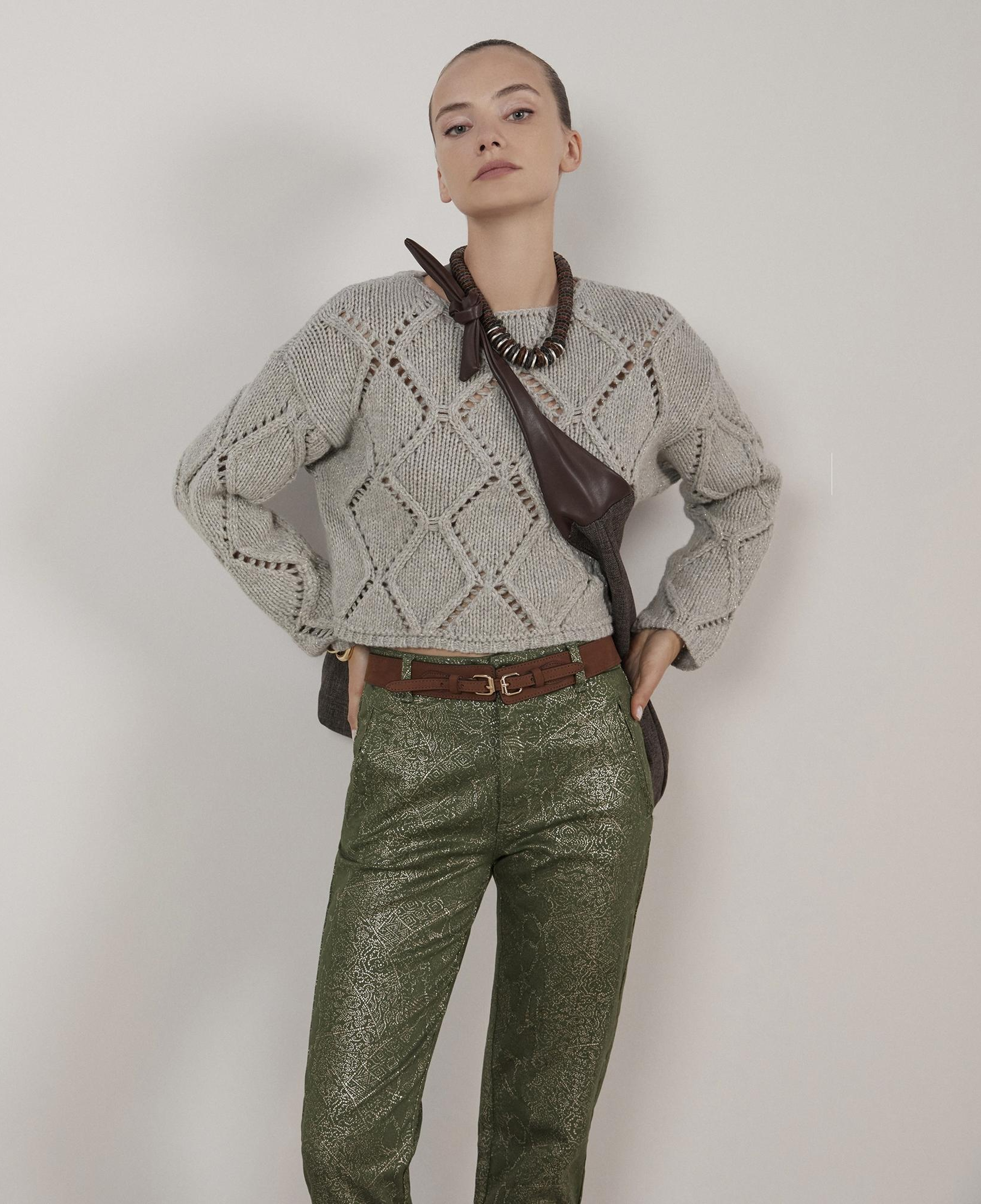 YARGICI Uzun Kollu Bisiklet Yakalı Triko