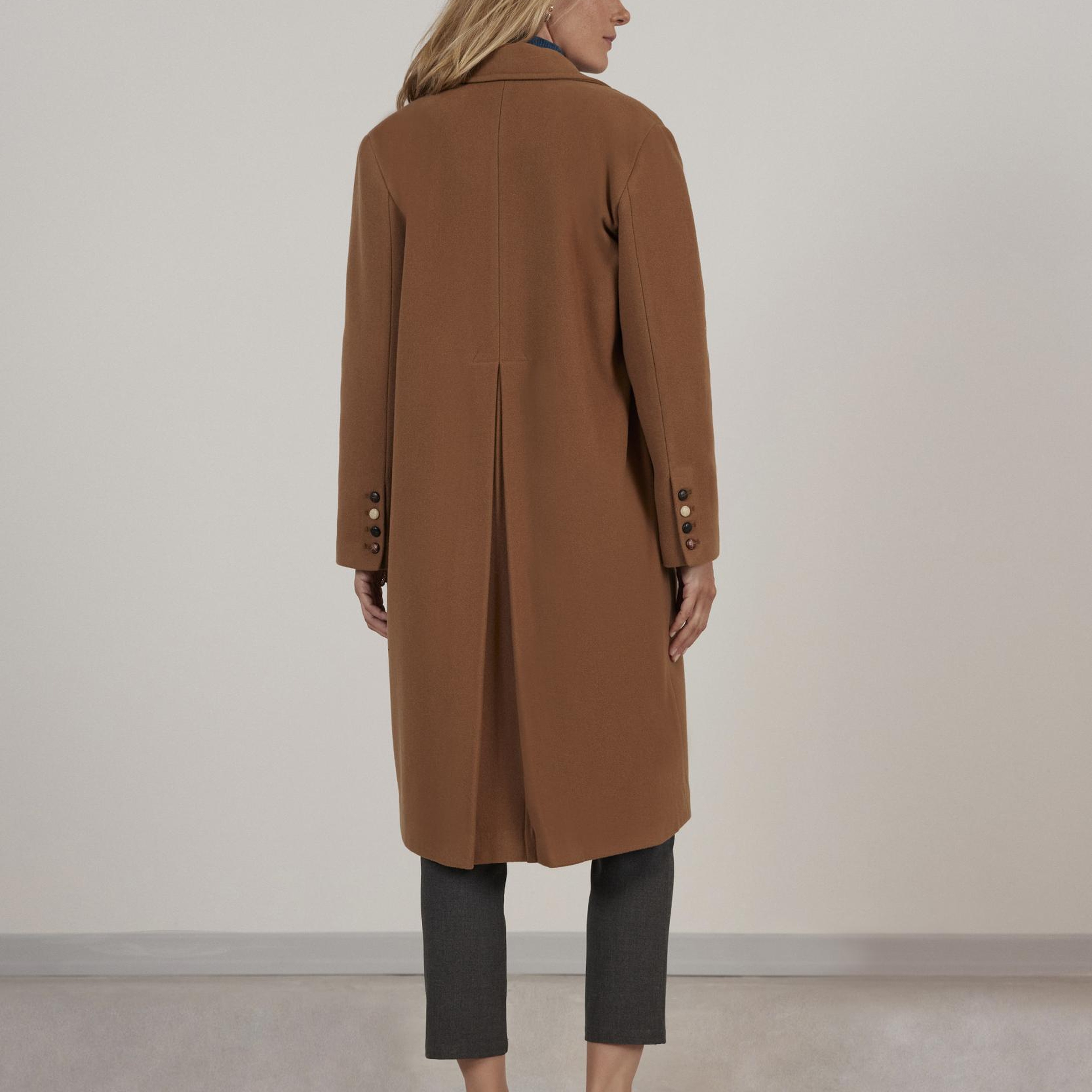 YARGICI Düğme Detaylı Palto