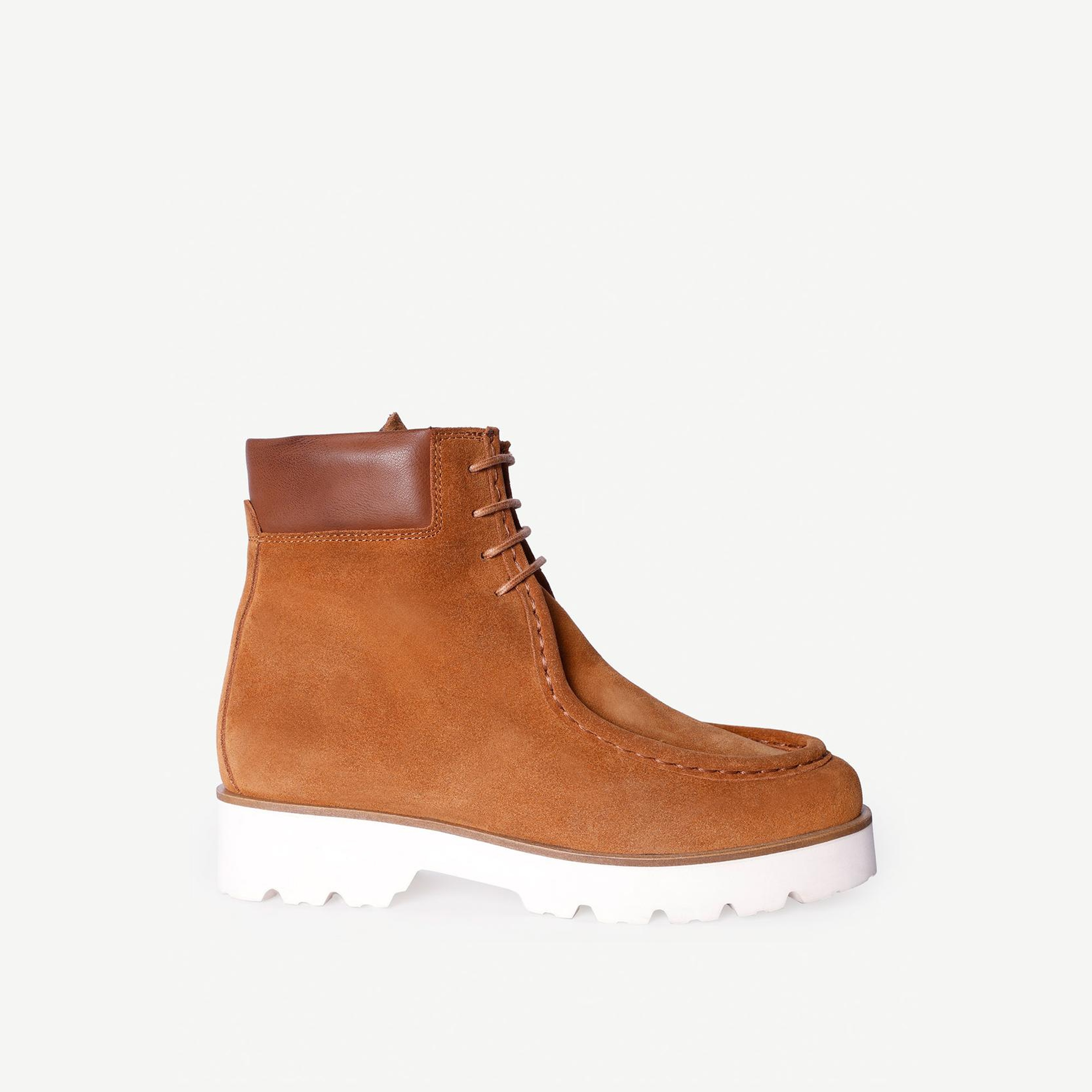 YARGICI Yumuşak Bağlı Deri Bot