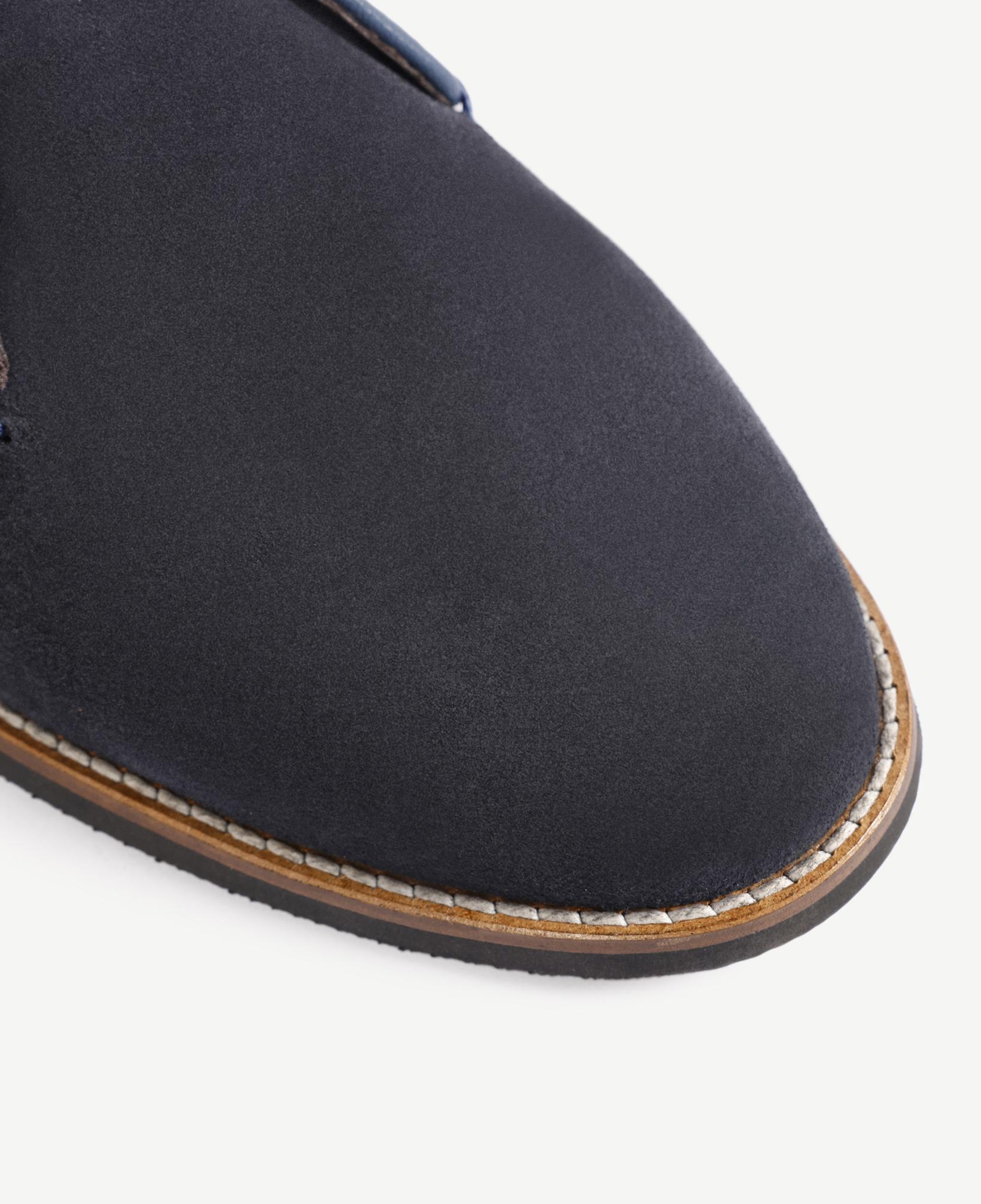 YARGICI Renk Detaylı Deri Süet Bot