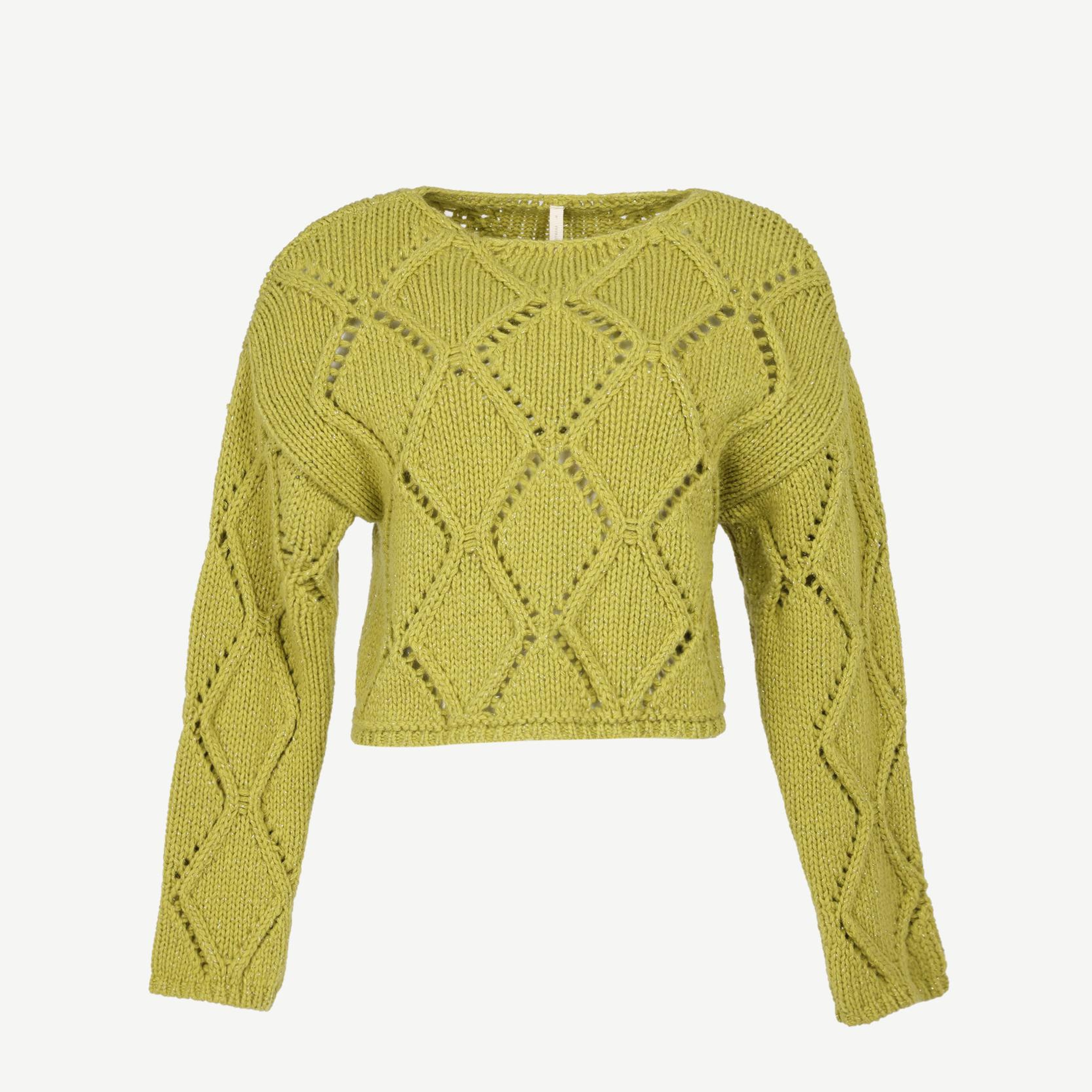 YARGICI Uzun Kollu Bisiklet Yakalı Triko