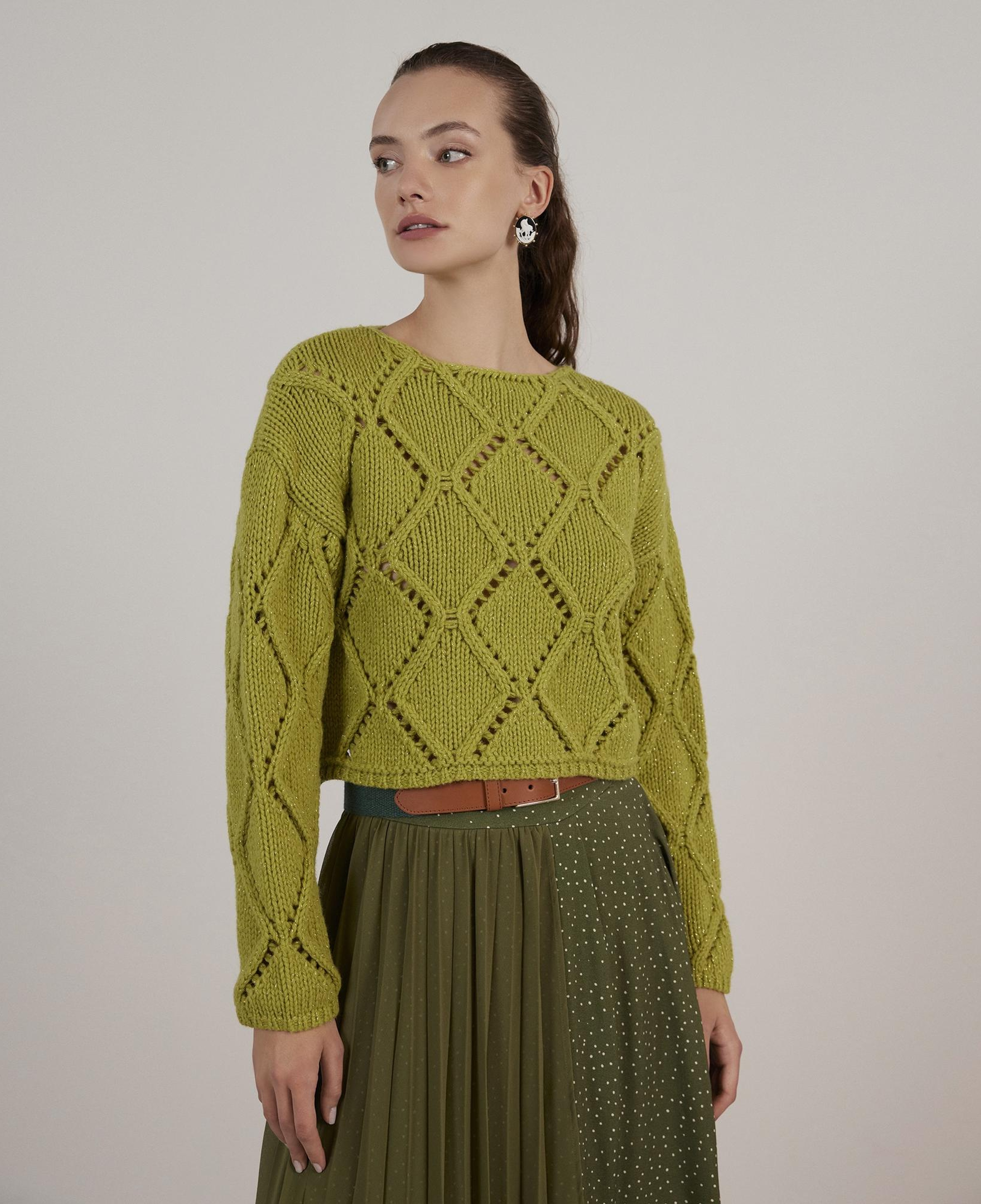 YARGICI Uzun Kollu Bisiklet Yakalı Triko