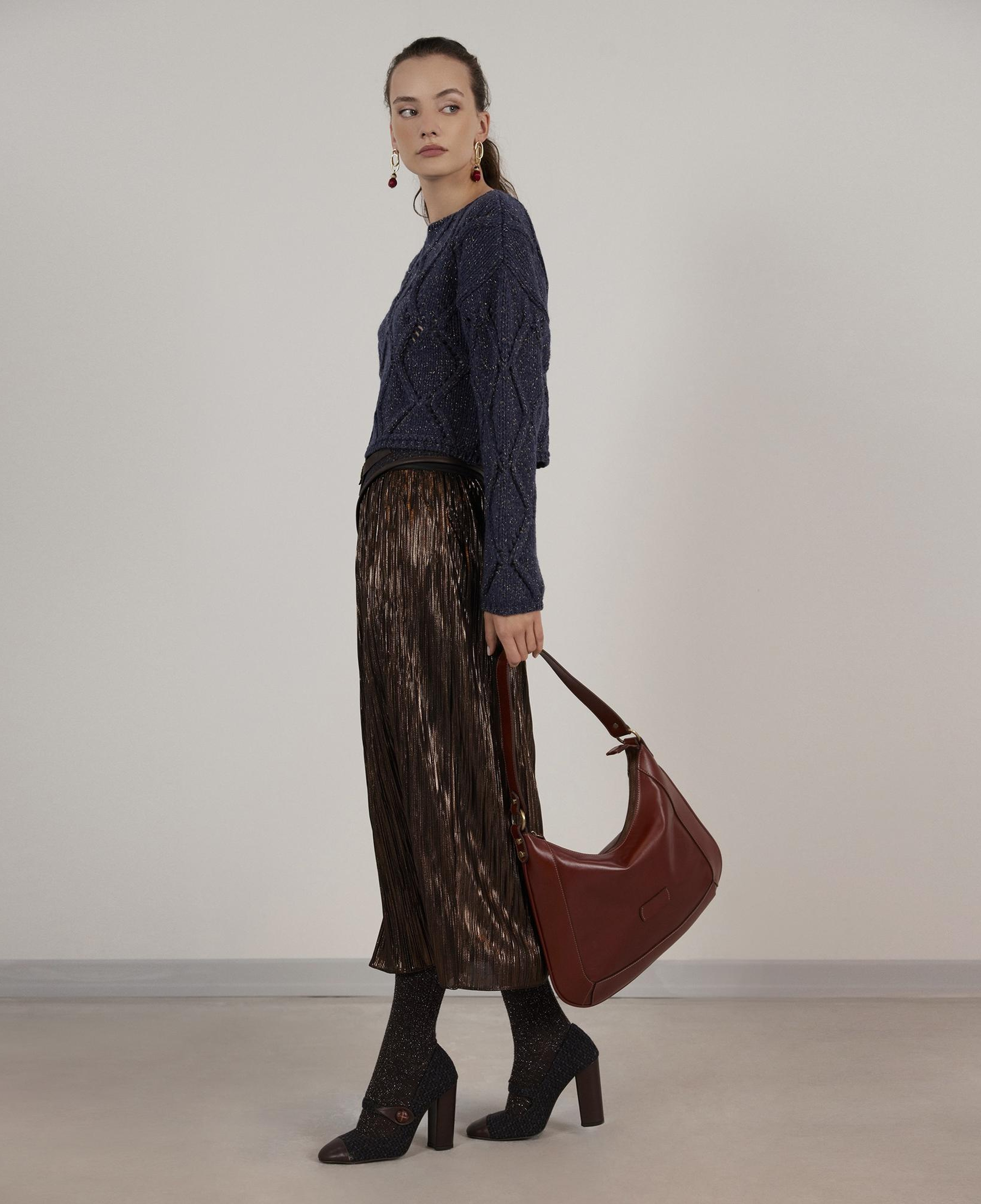 YARGICI Uzun Kollu Bisiklet Yakalı Triko