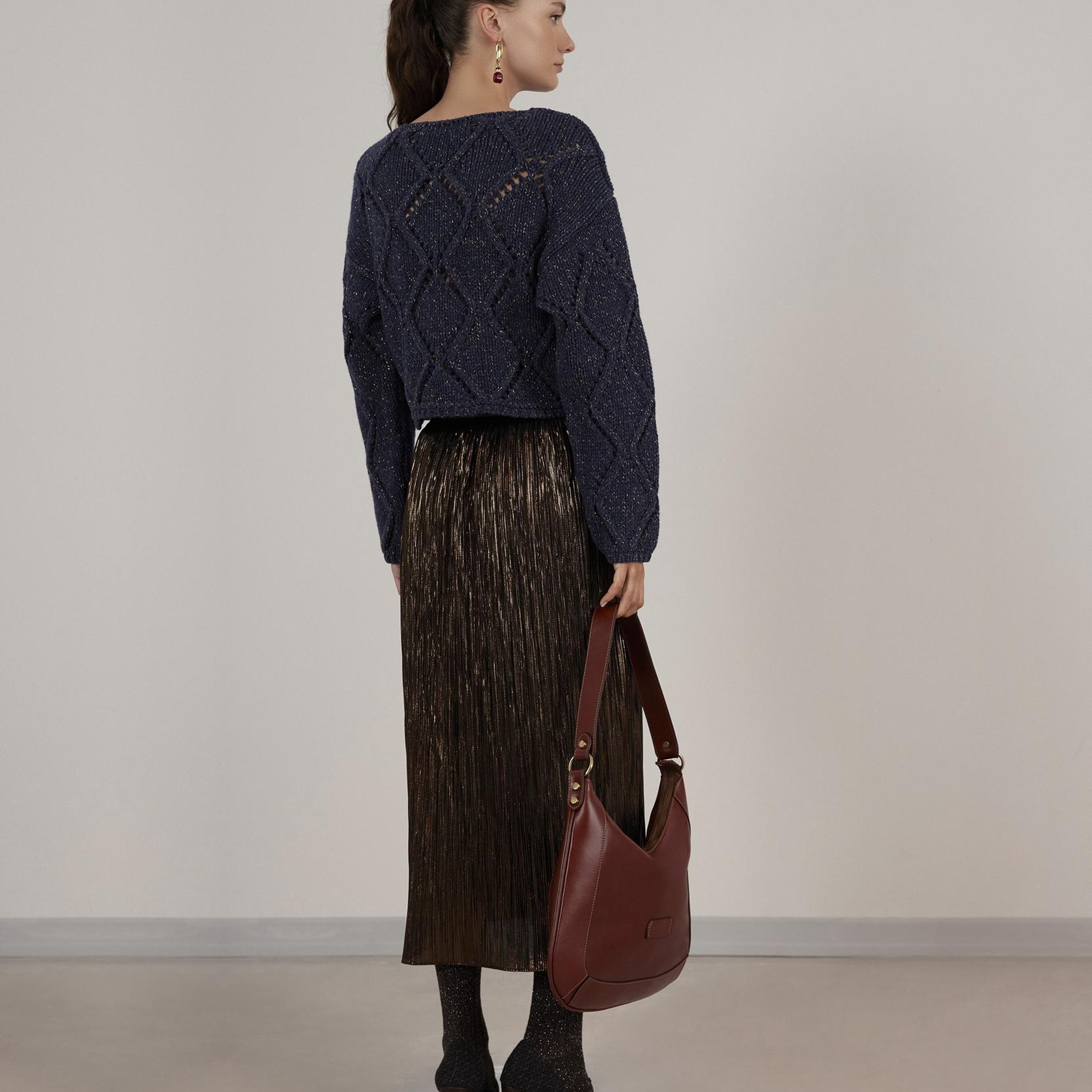 YARGICI Uzun Kollu Bisiklet Yakalı Triko