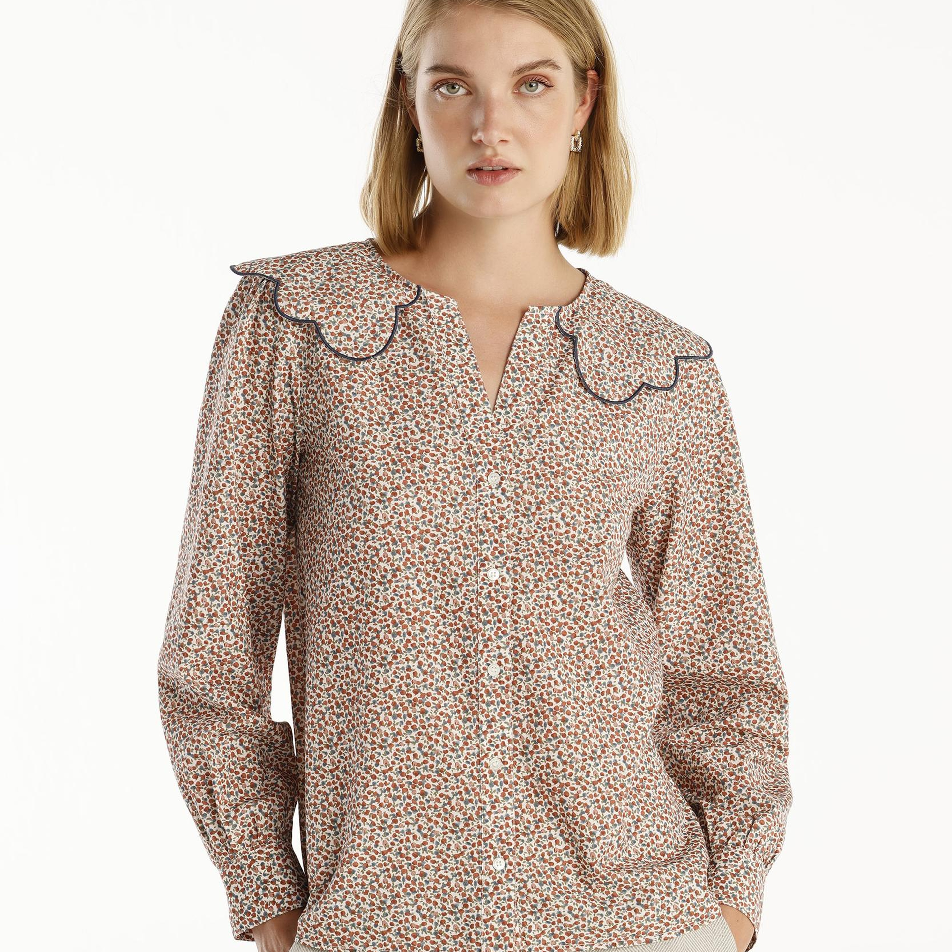 YARGICI Yaka Detaylı Gömlek