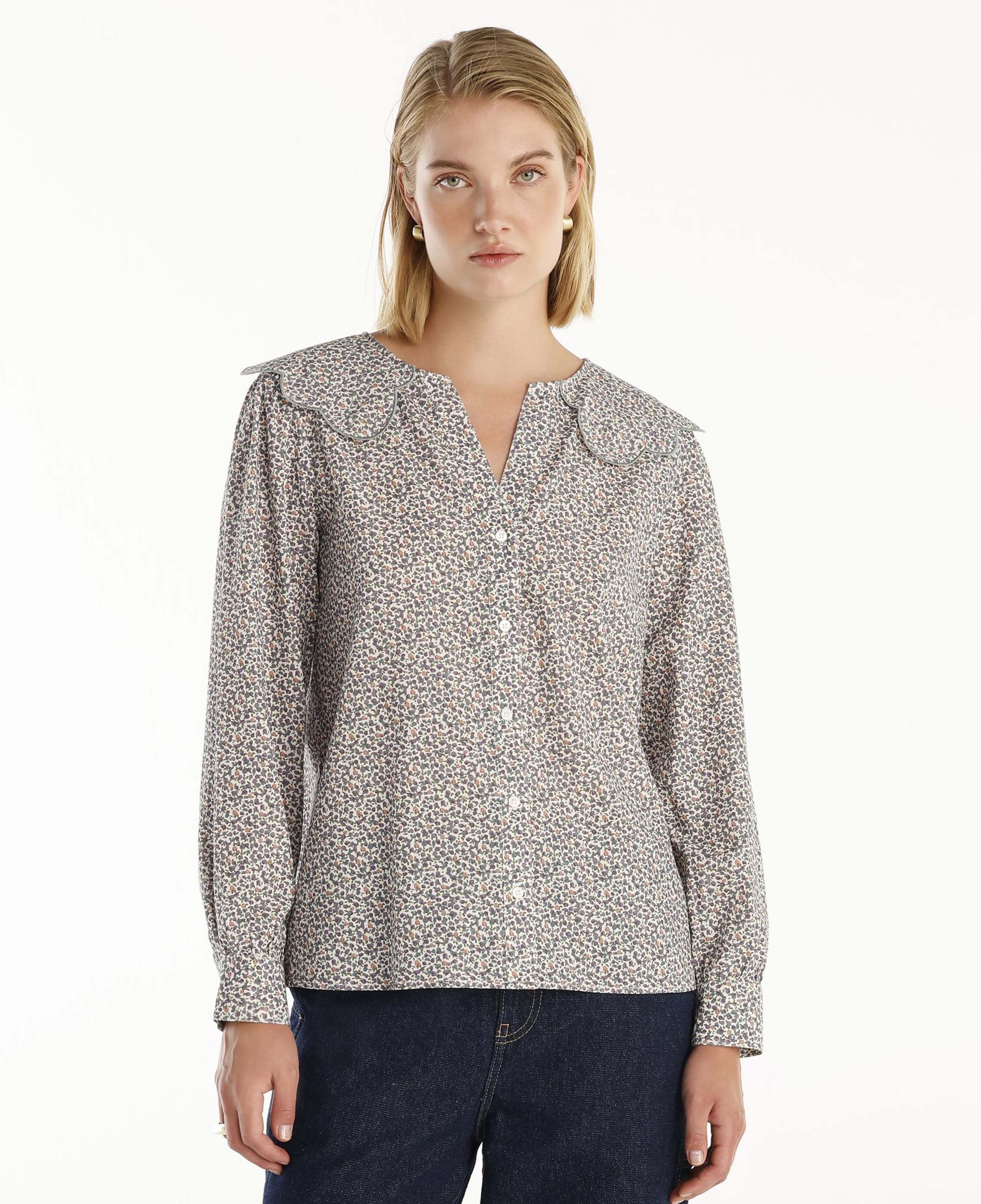 YARGICI Yaka Detaylı Gömlek