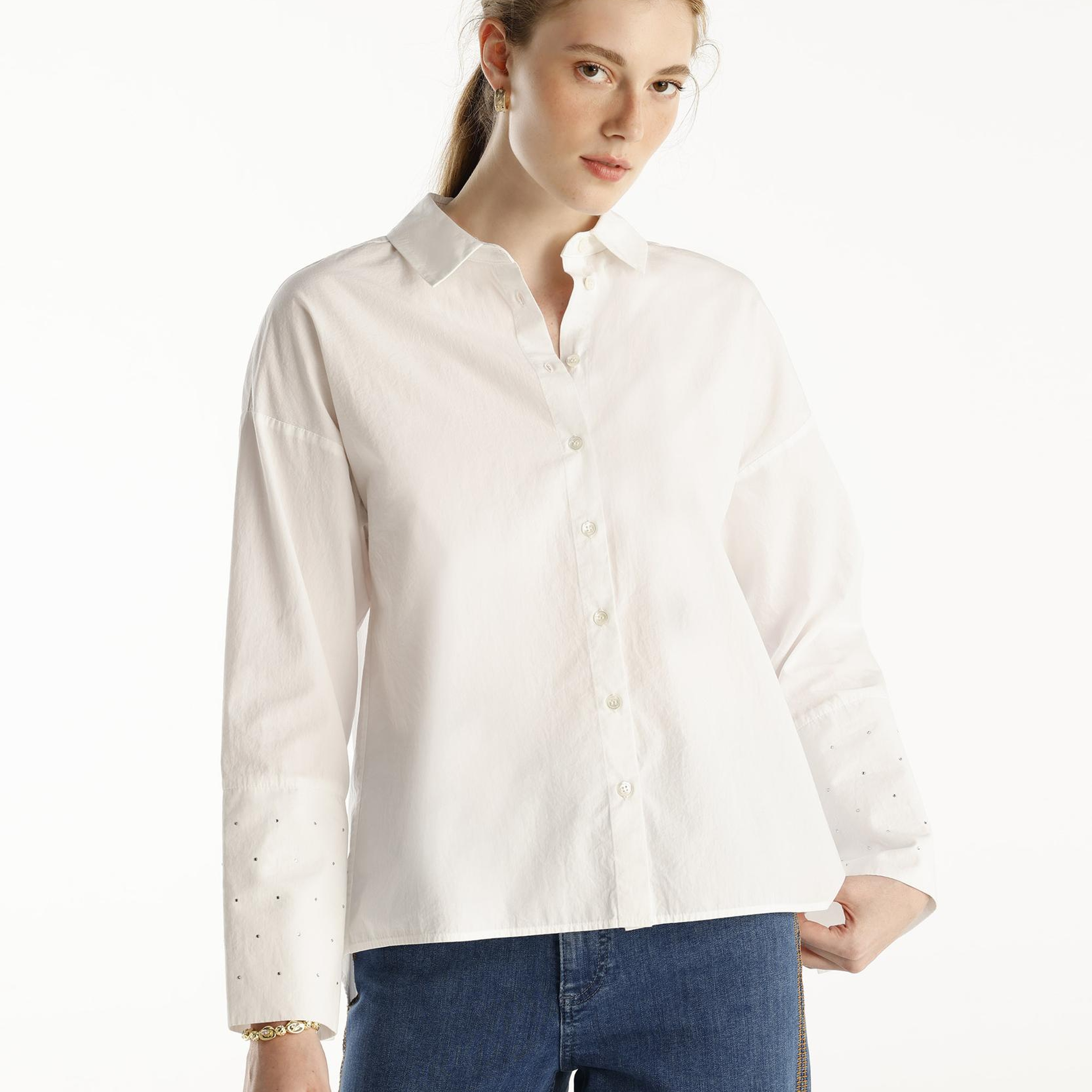 YARGICI Manşet Detaylı Gömlek