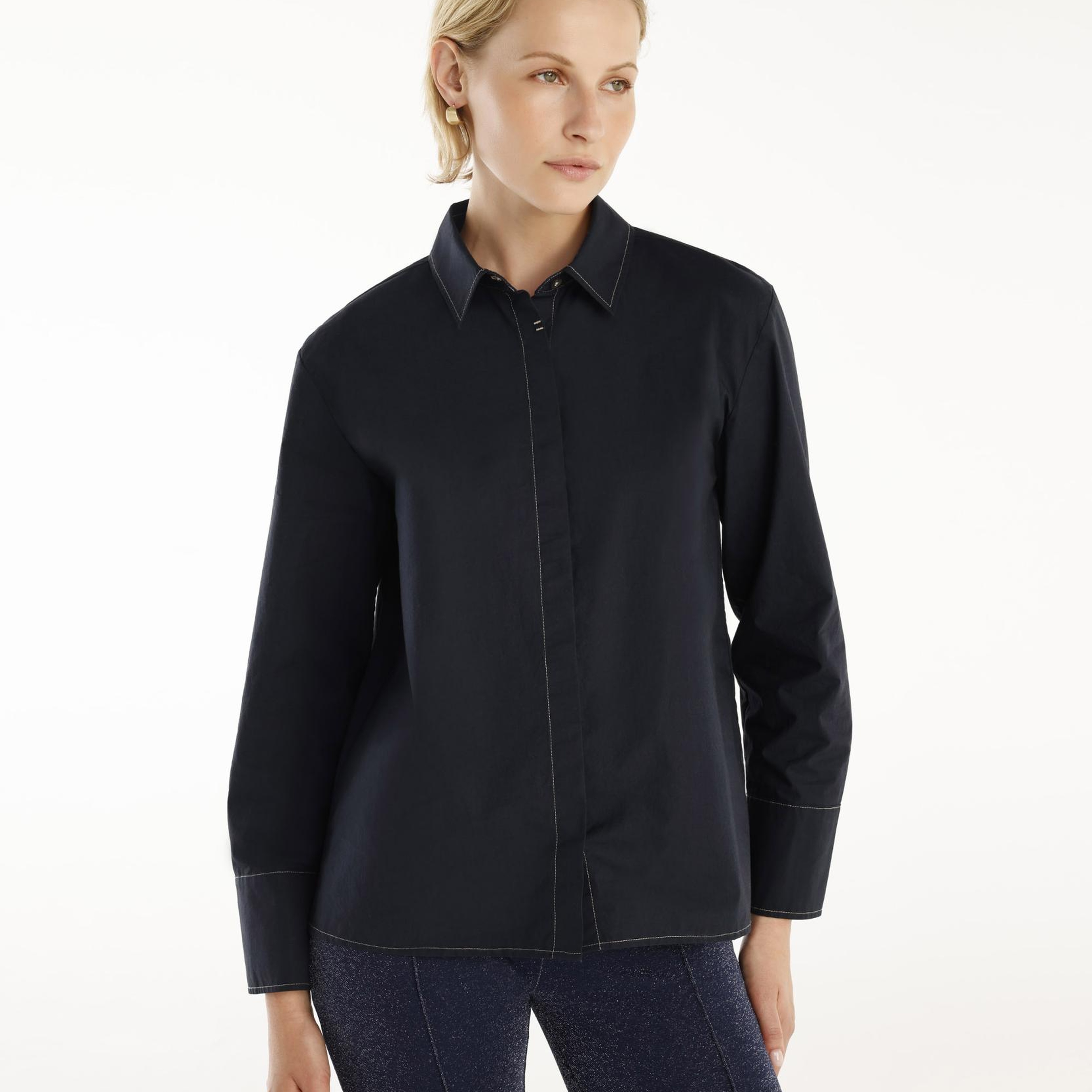 YARGICI Kontrast Detaylı Gömlek