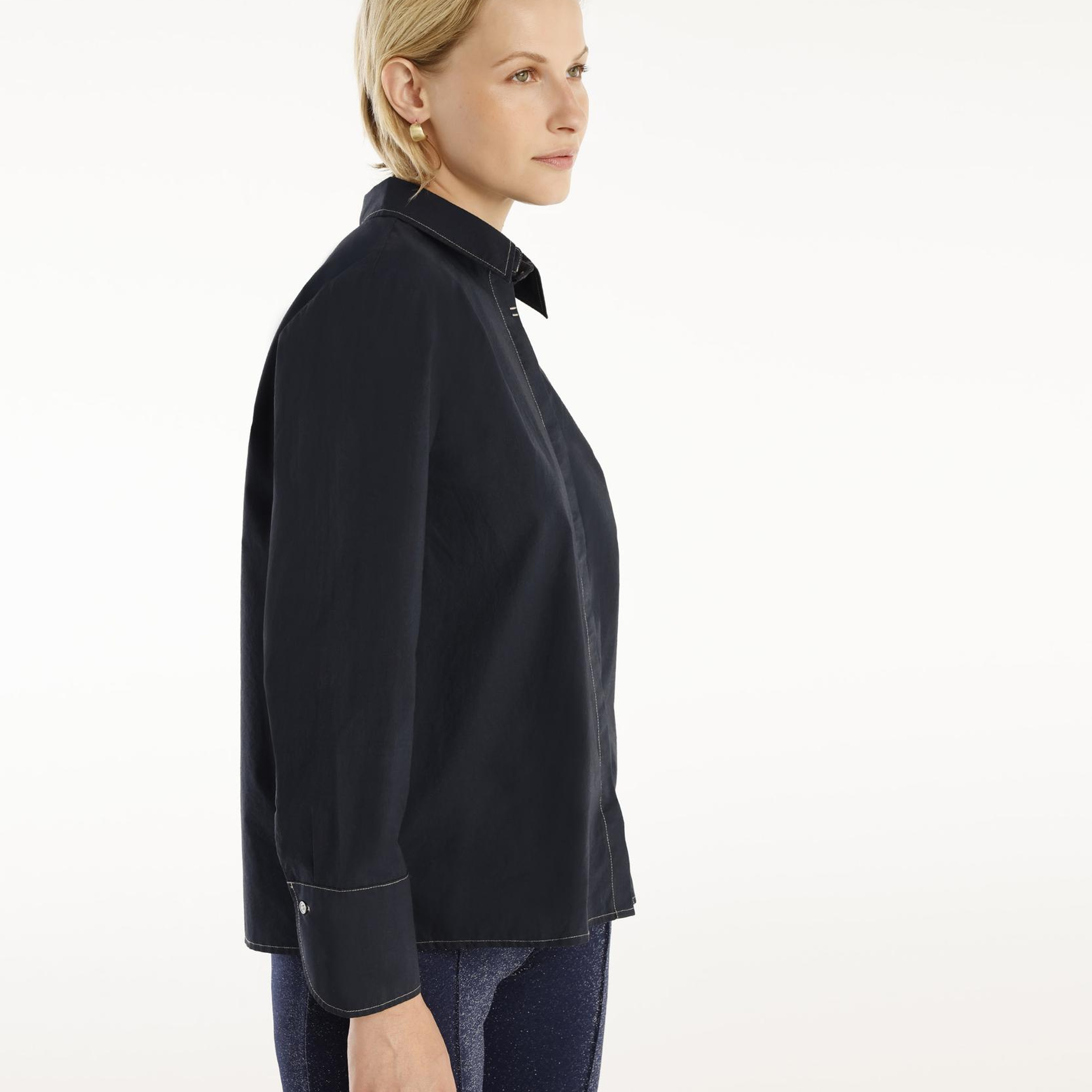 YARGICI Kontrast Detaylı Gömlek