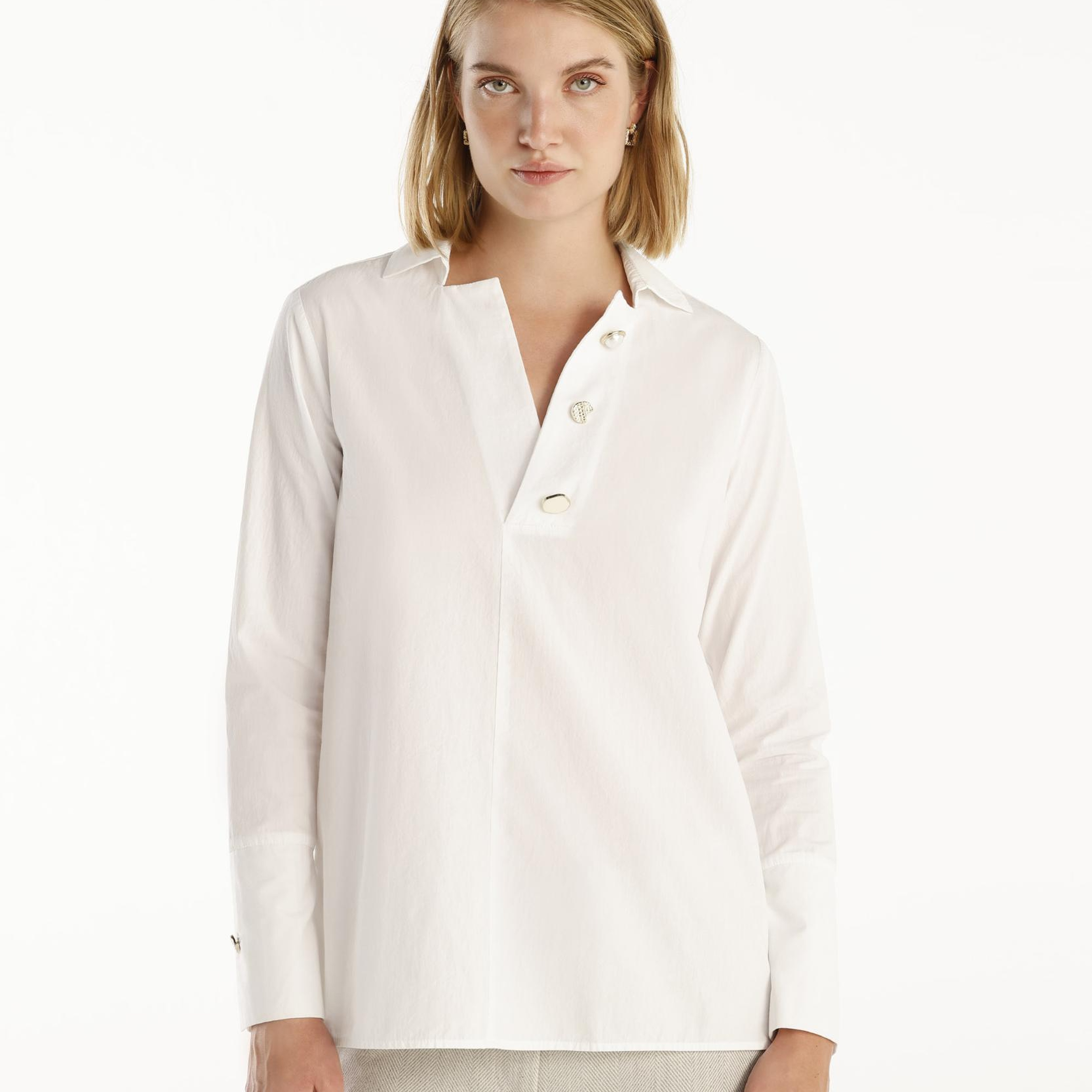 YARGICI Düğme Detaylı Bluz