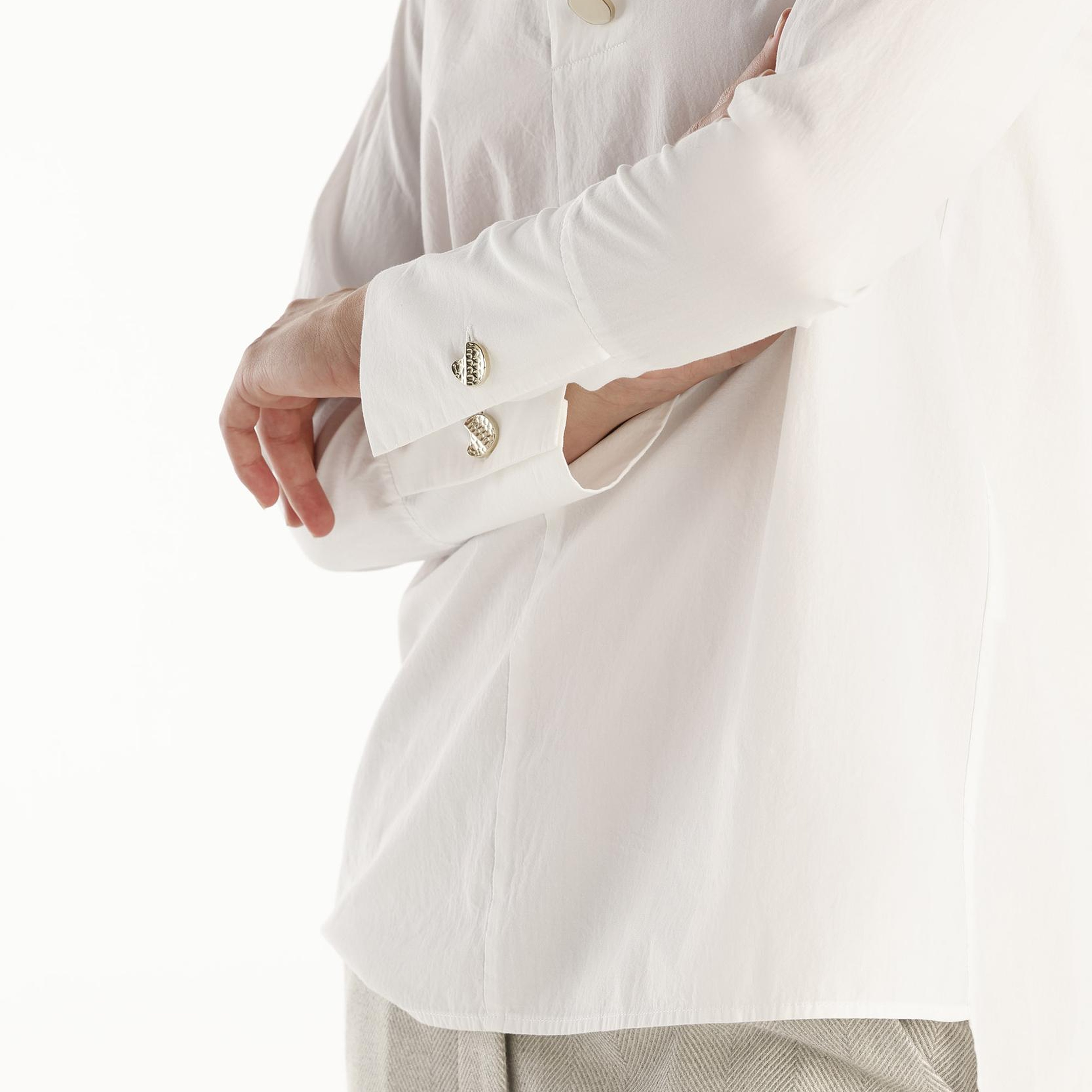 YARGICI Düğme Detaylı Bluz