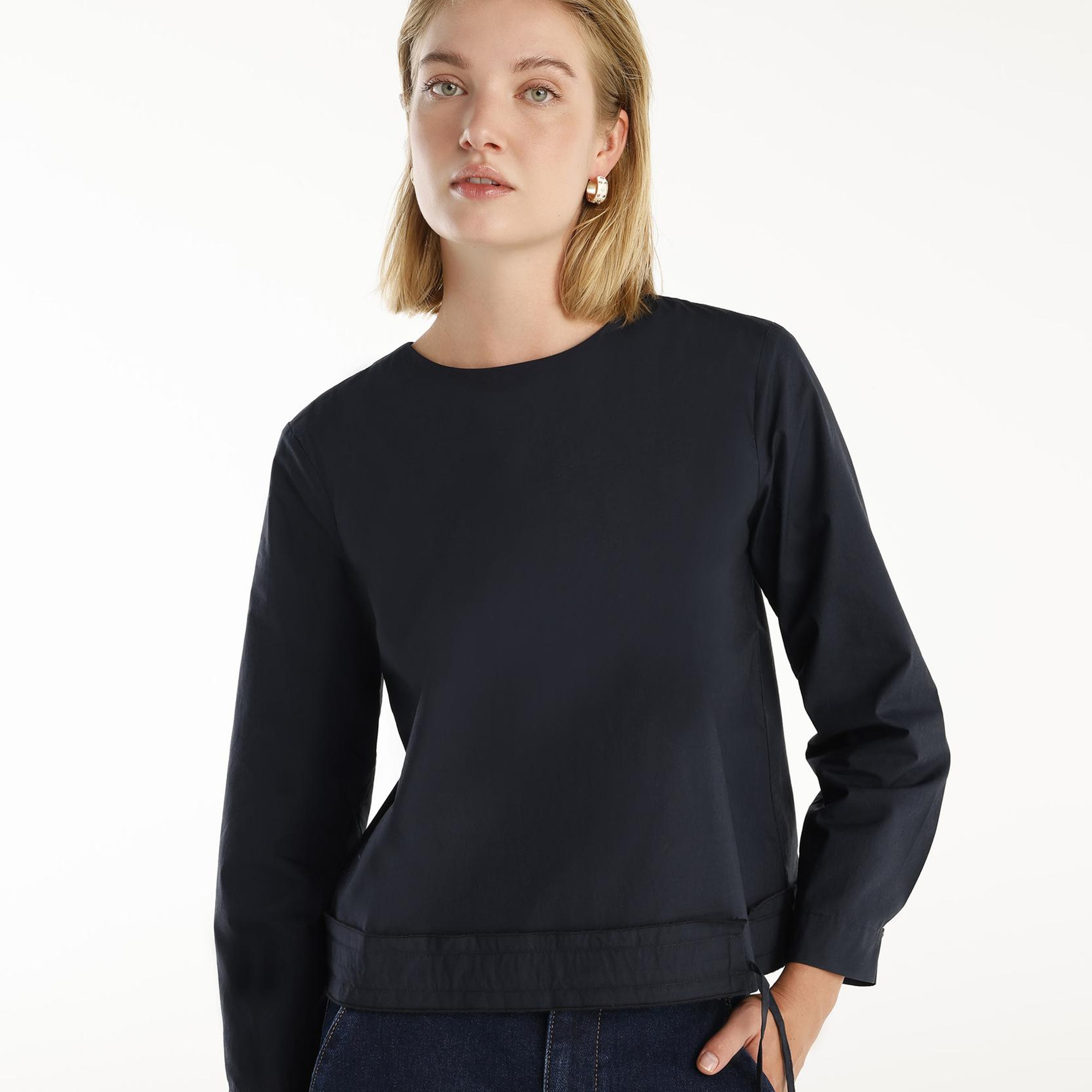 YARGICI Önü Bağlama Detaylı Bluz