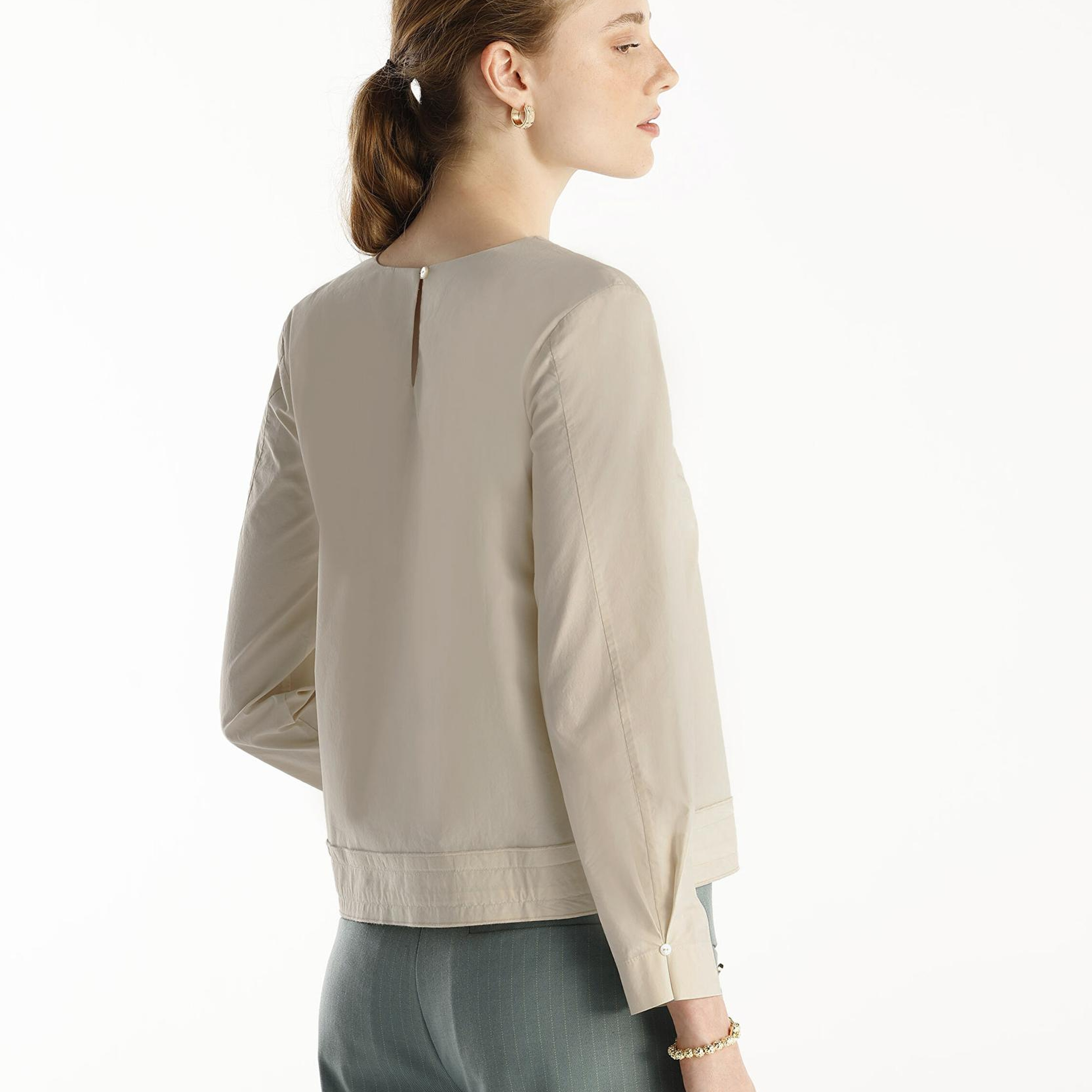 YARGICI Önü Bağlama Detaylı Bluz