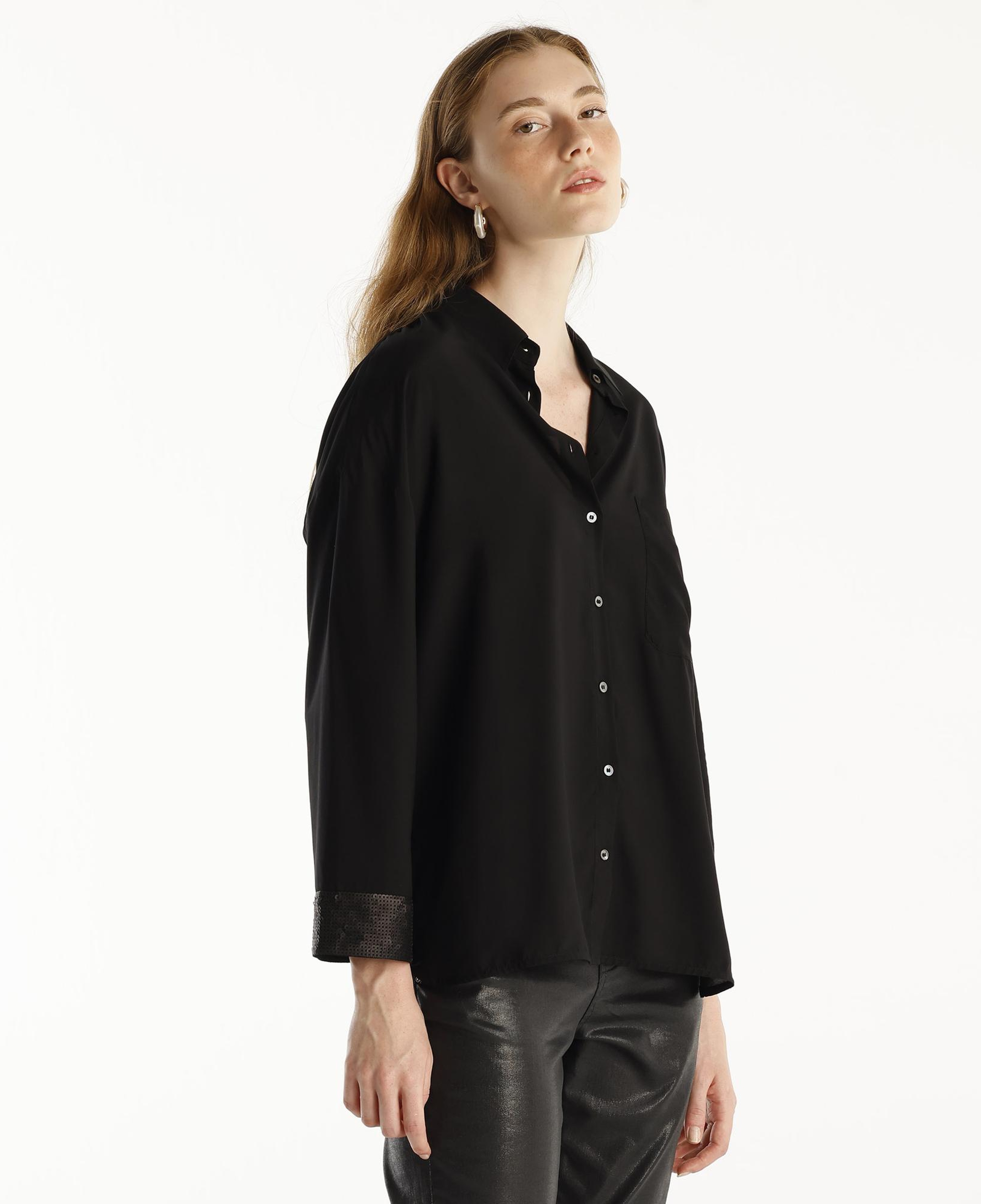 YARGICI Payet Detaylı Gömlek