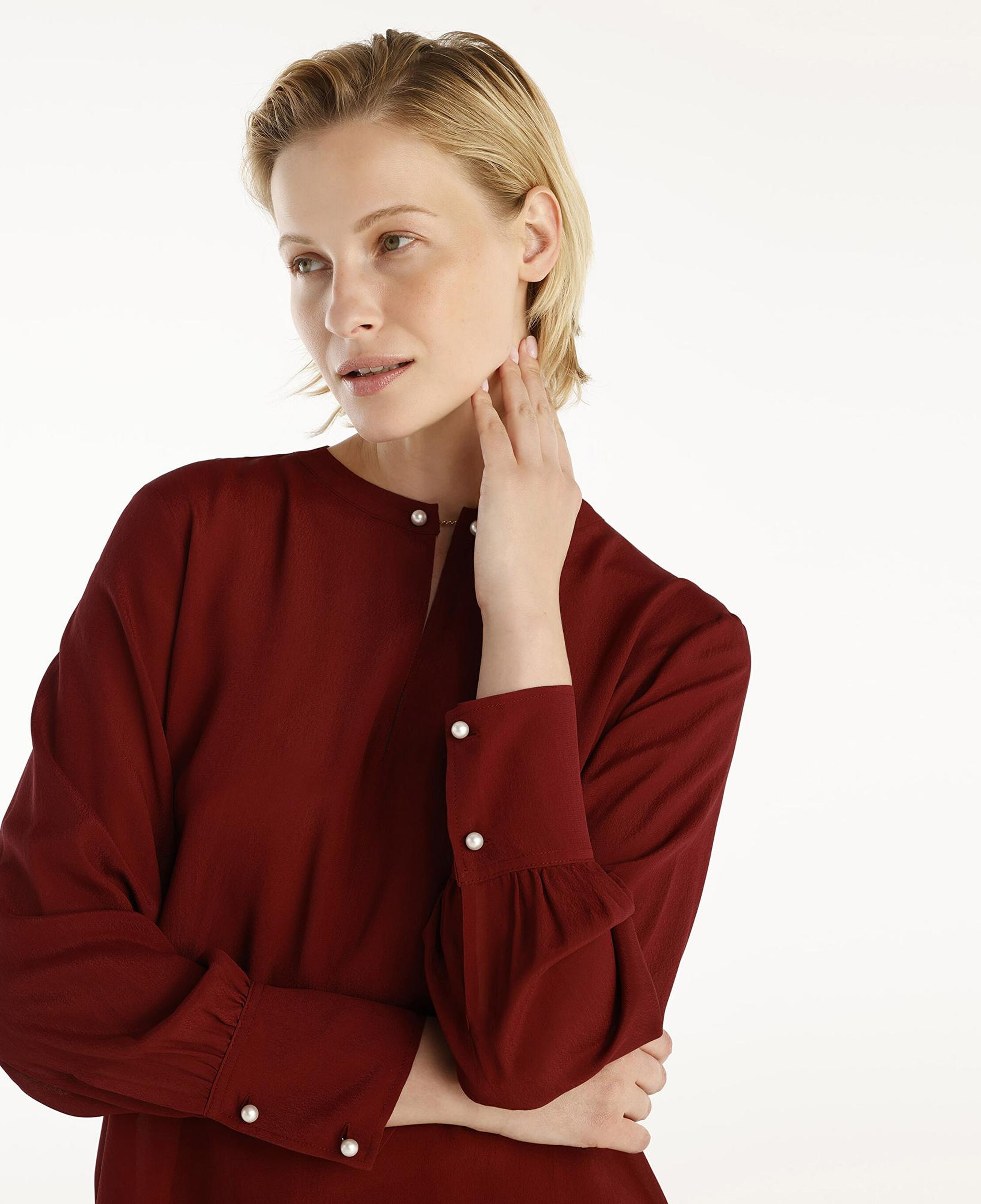 YARGICI Yaka Detaylı Bluz