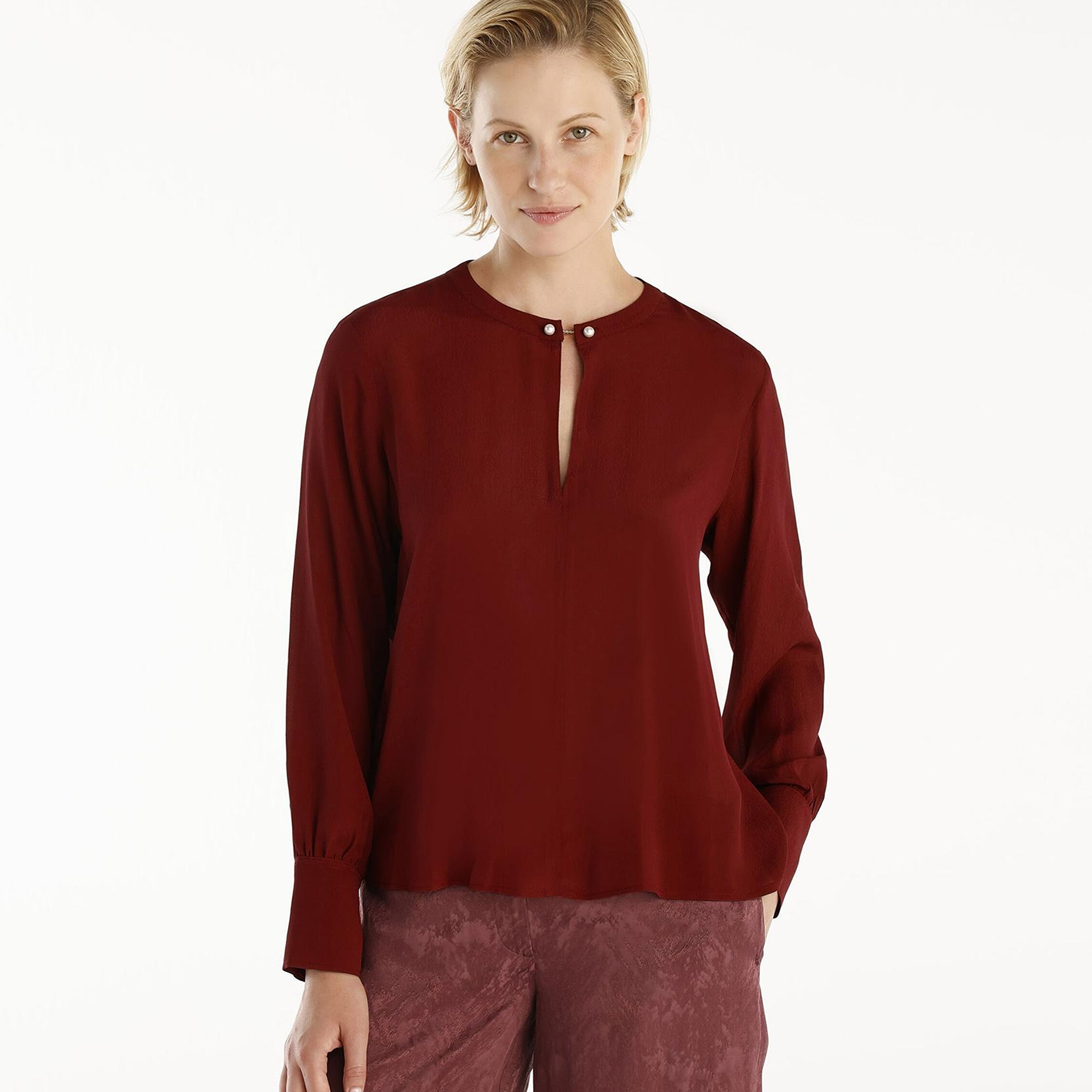 YARGICI Yaka Detaylı Bluz