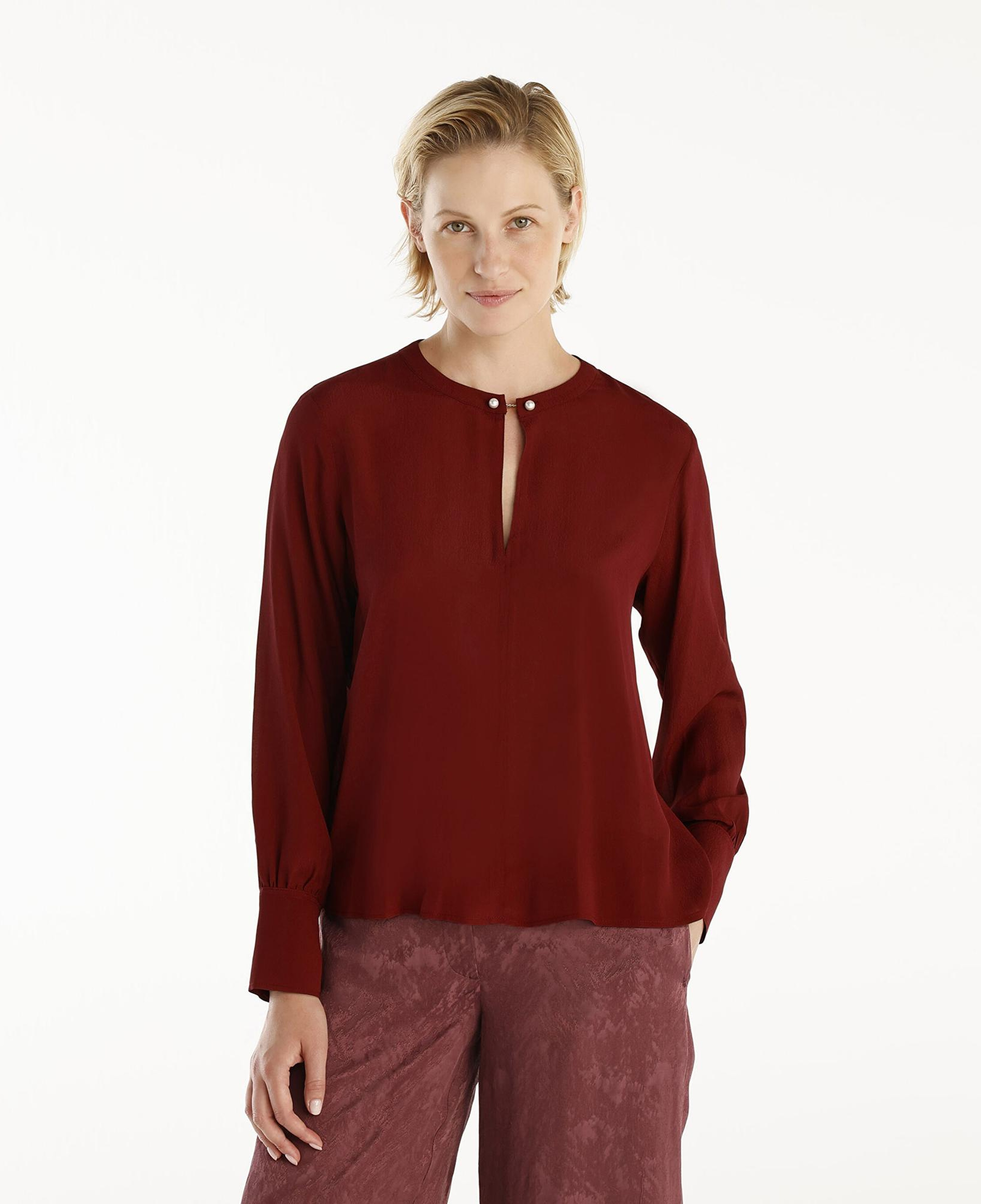 YARGICI Yaka Detaylı Bluz