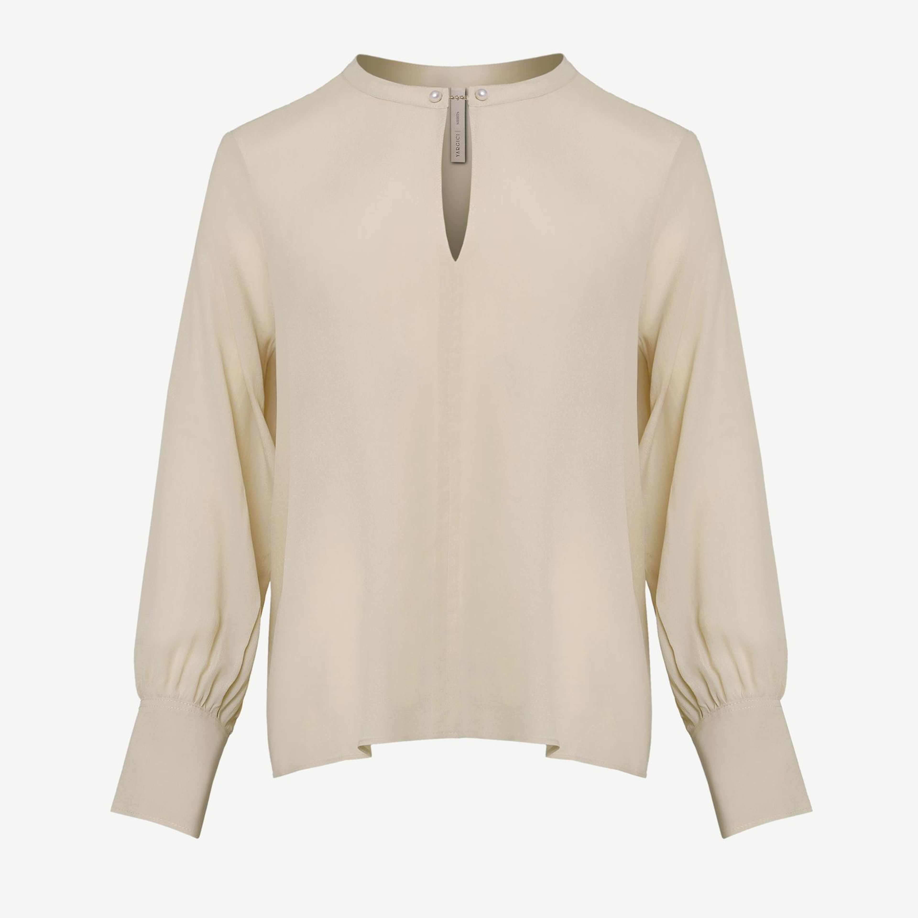 YARGICI Yaka Detaylı Bluz