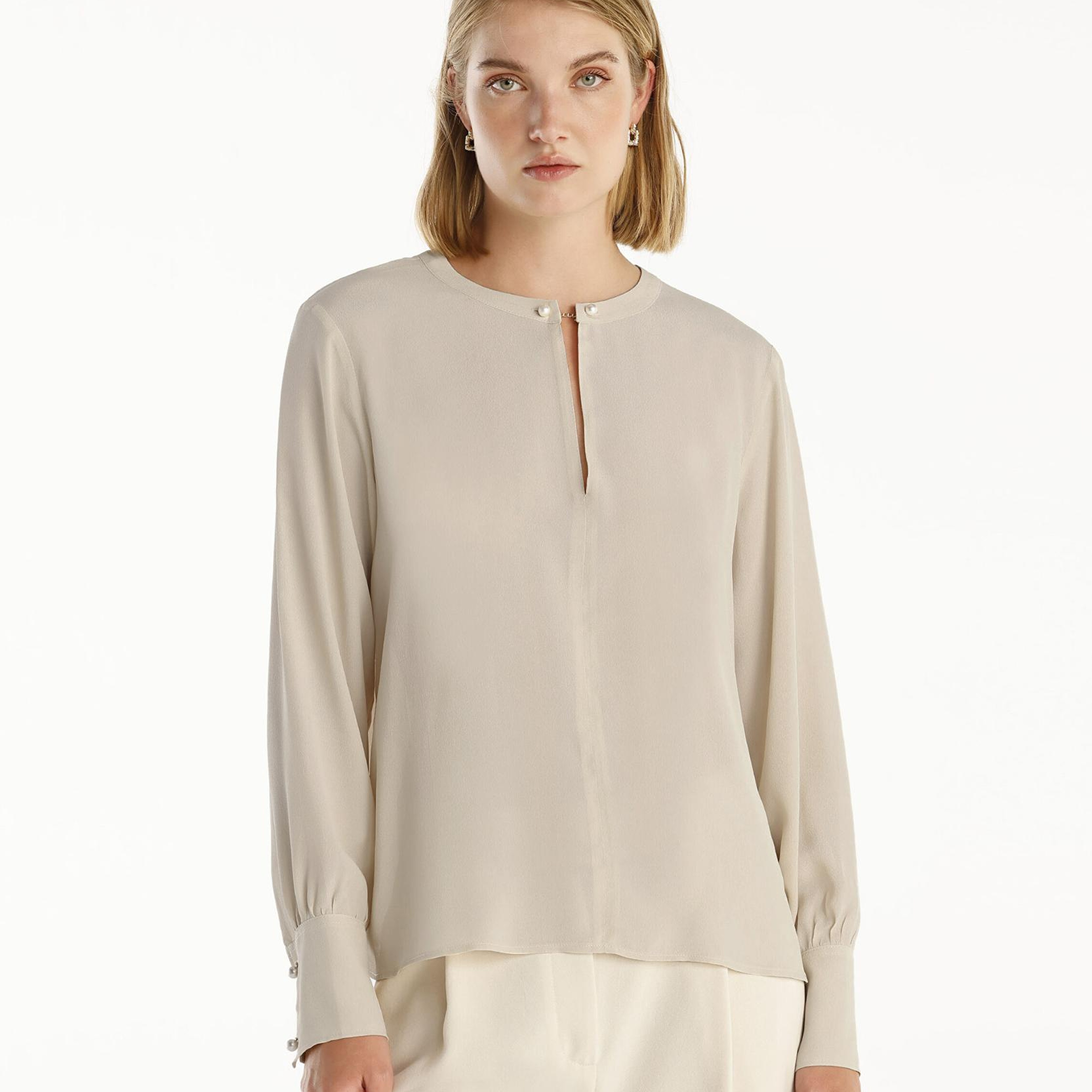 YARGICI Yaka Detaylı Bluz