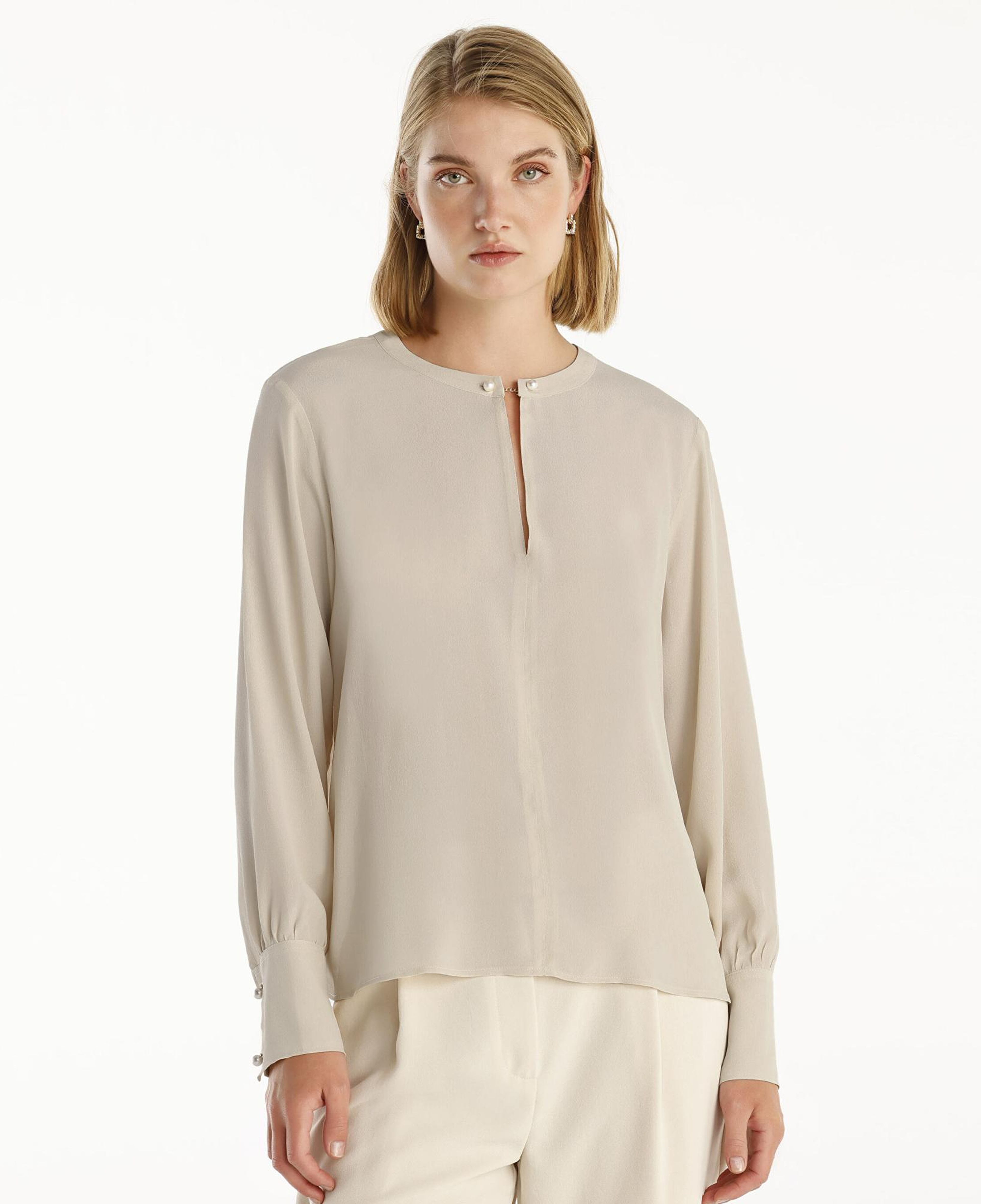 YARGICI Yaka Detaylı Bluz