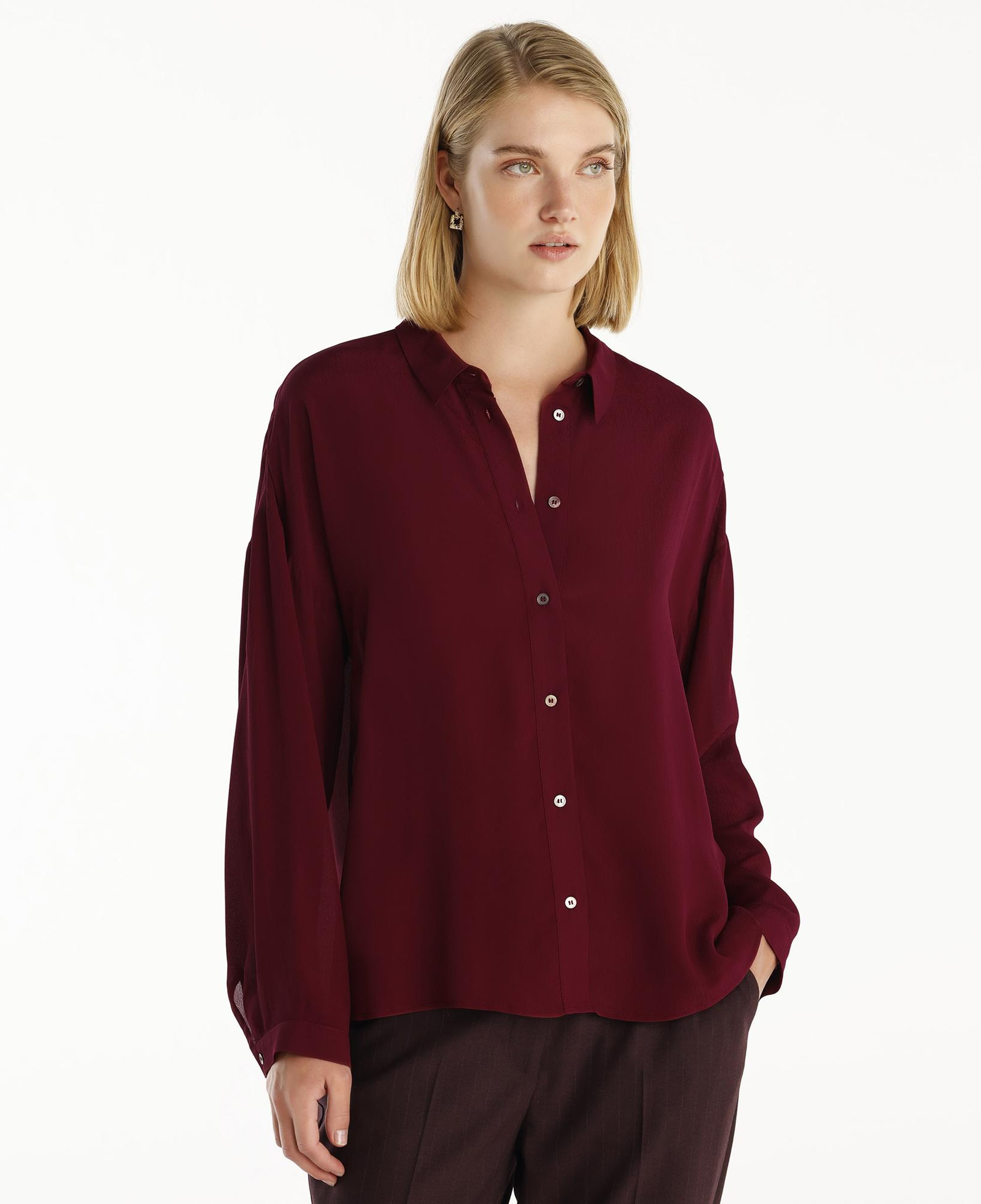 YARGICI Geniş Manşetli Gömlek