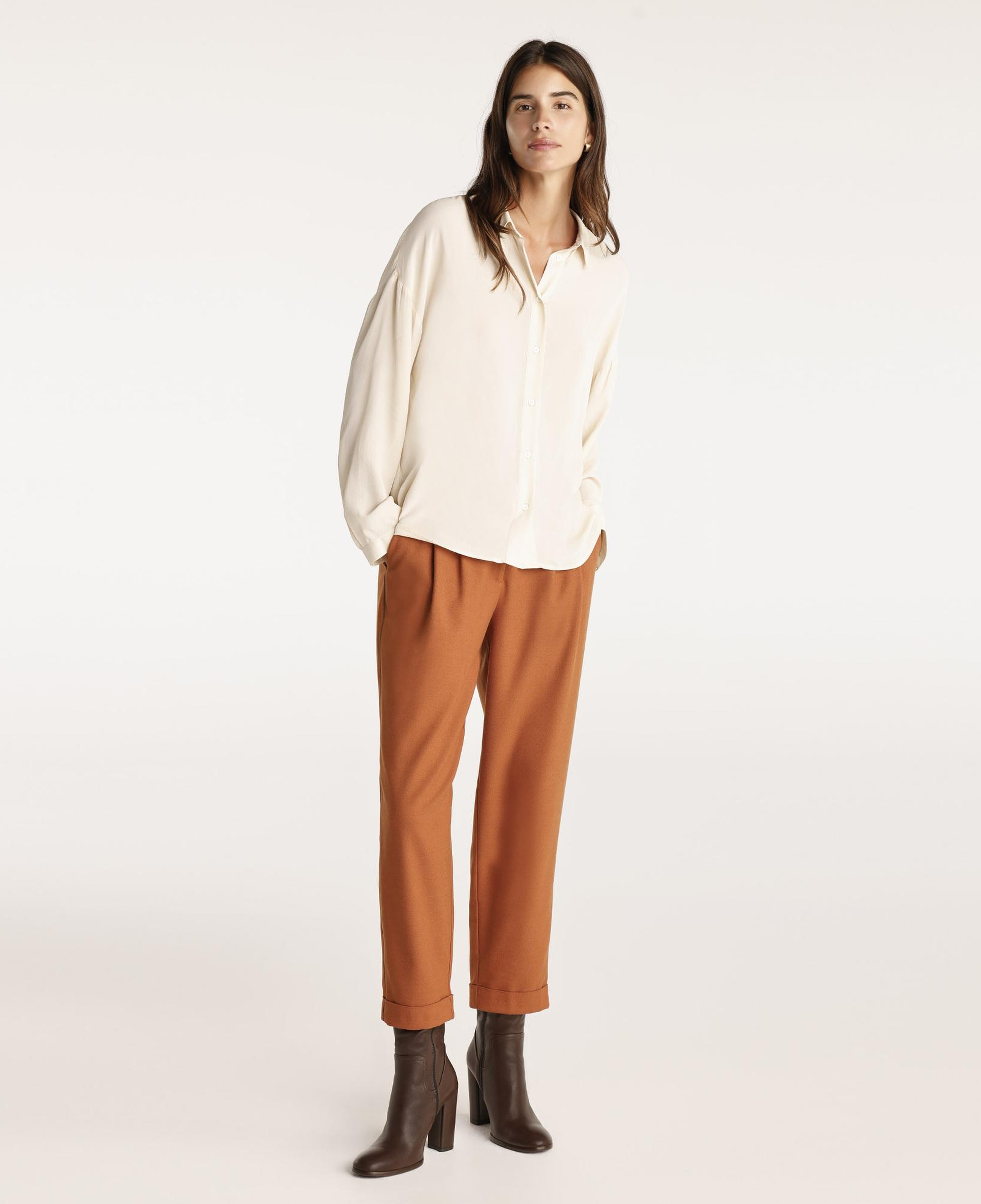 YARGICI Geniş Manşetli Gömlek